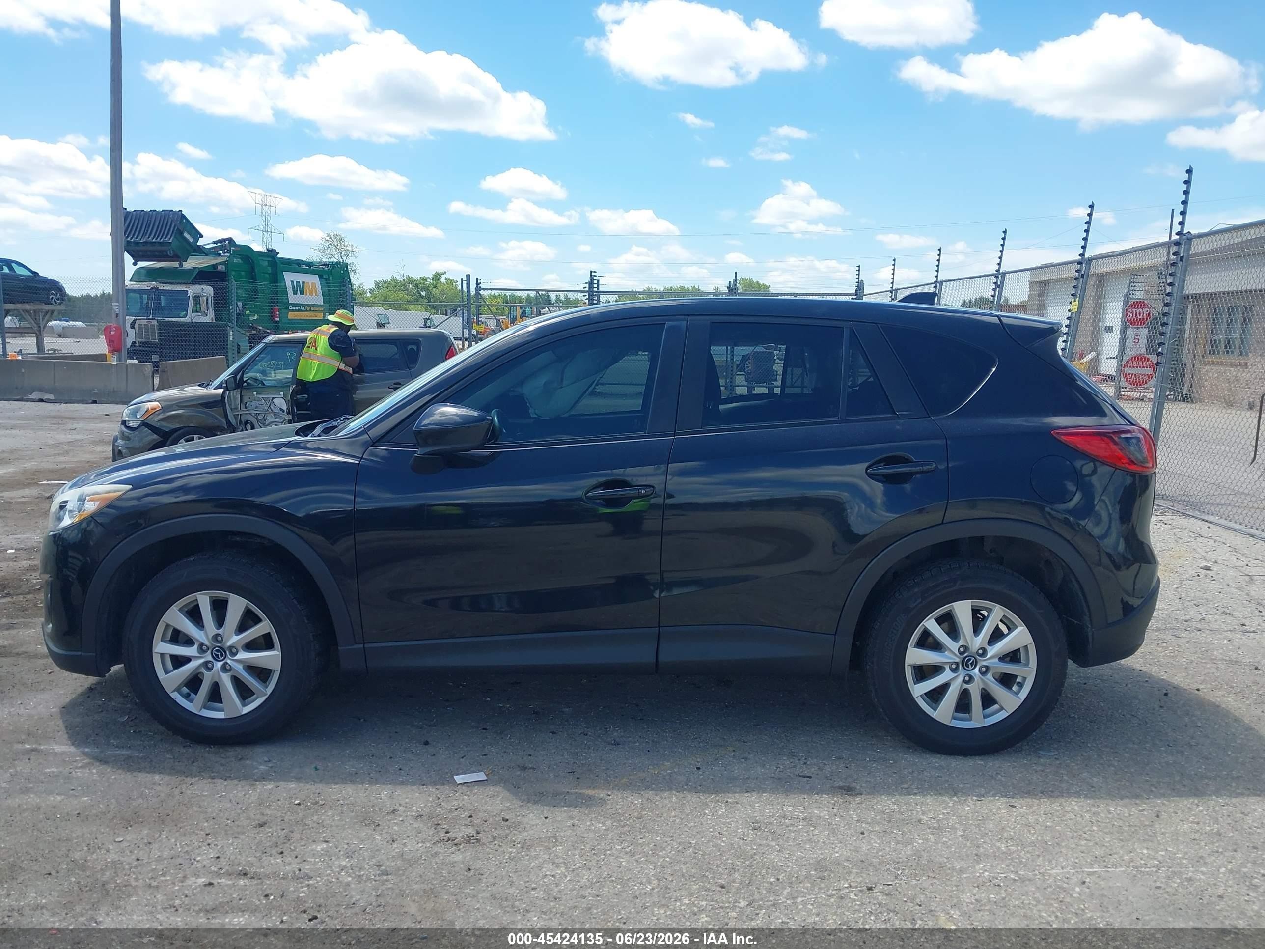 2013 Mazda Cx-5 Touring Black vin: JM3KE2CE4D0141762