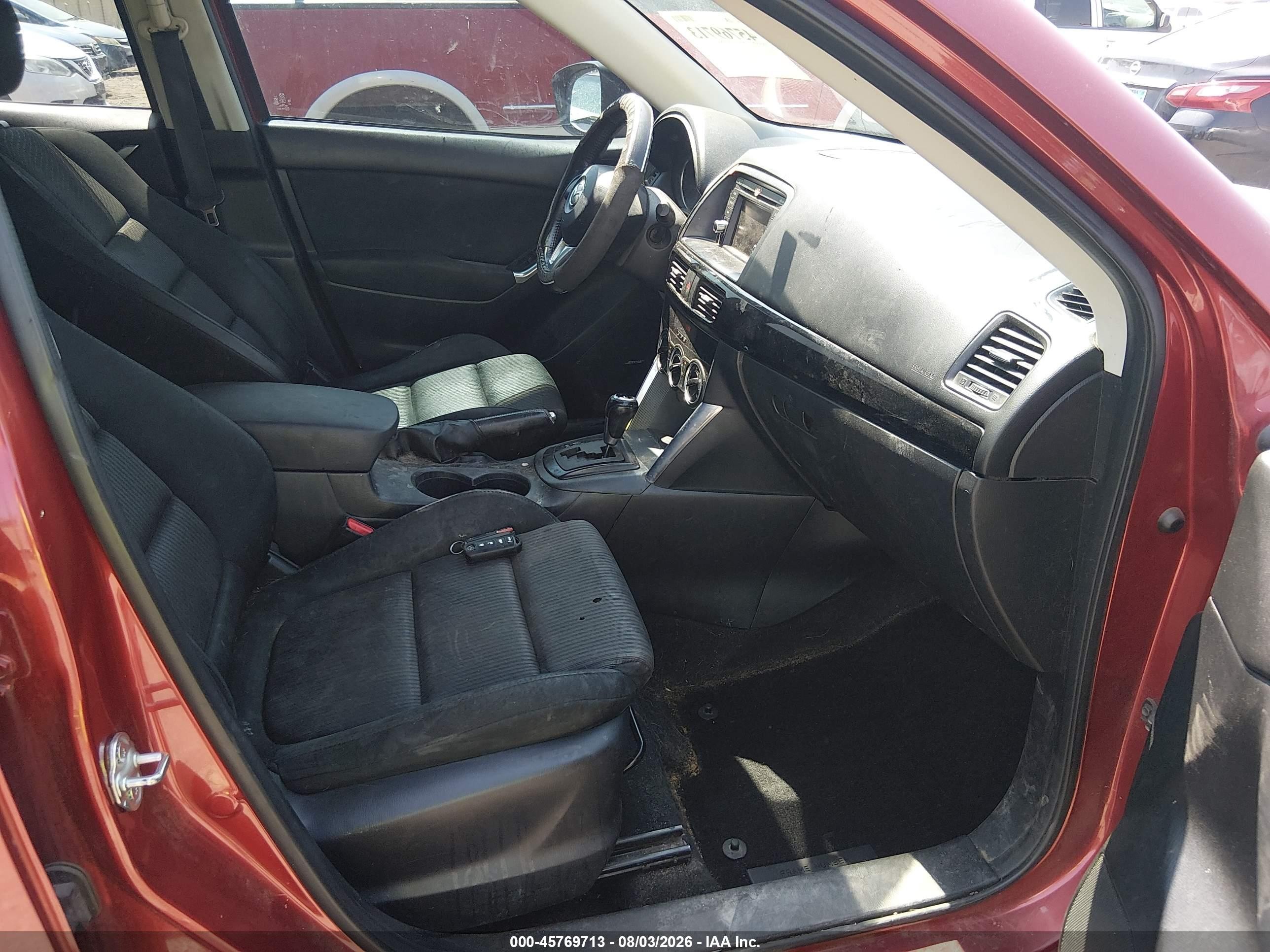 2013 Mazda Cx-5 Touring Red vin: JM3KE2CE4D0152681
