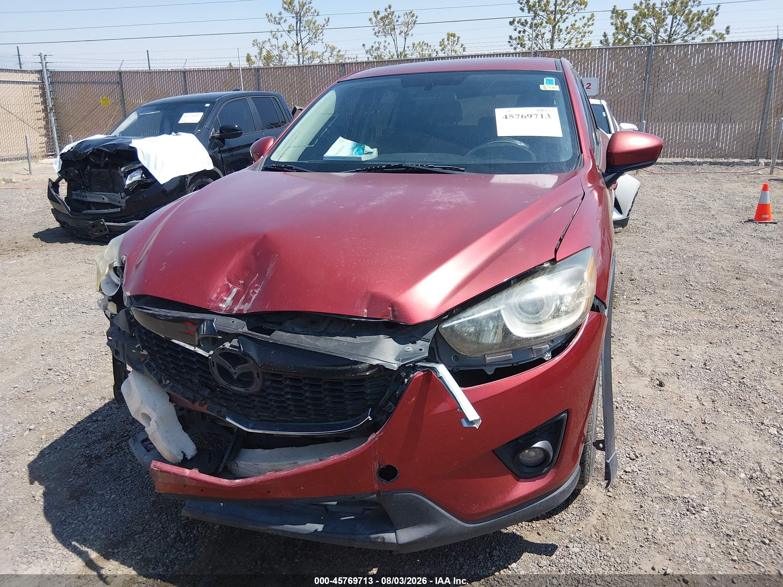 2013 Mazda Cx-5 Touring Red vin: JM3KE2CE4D0152681