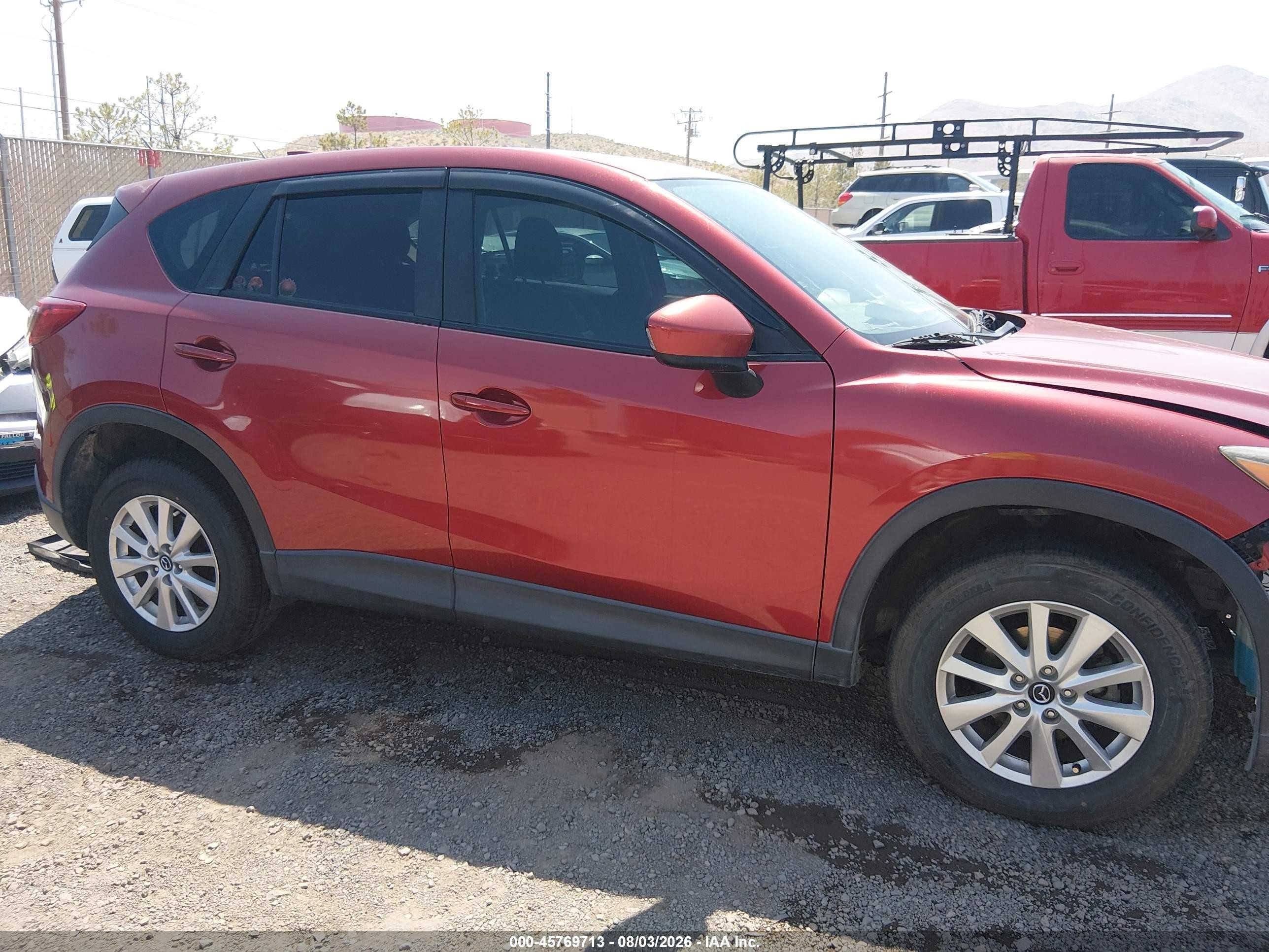 2013 Mazda Cx-5 Touring Red vin: JM3KE2CE4D0152681