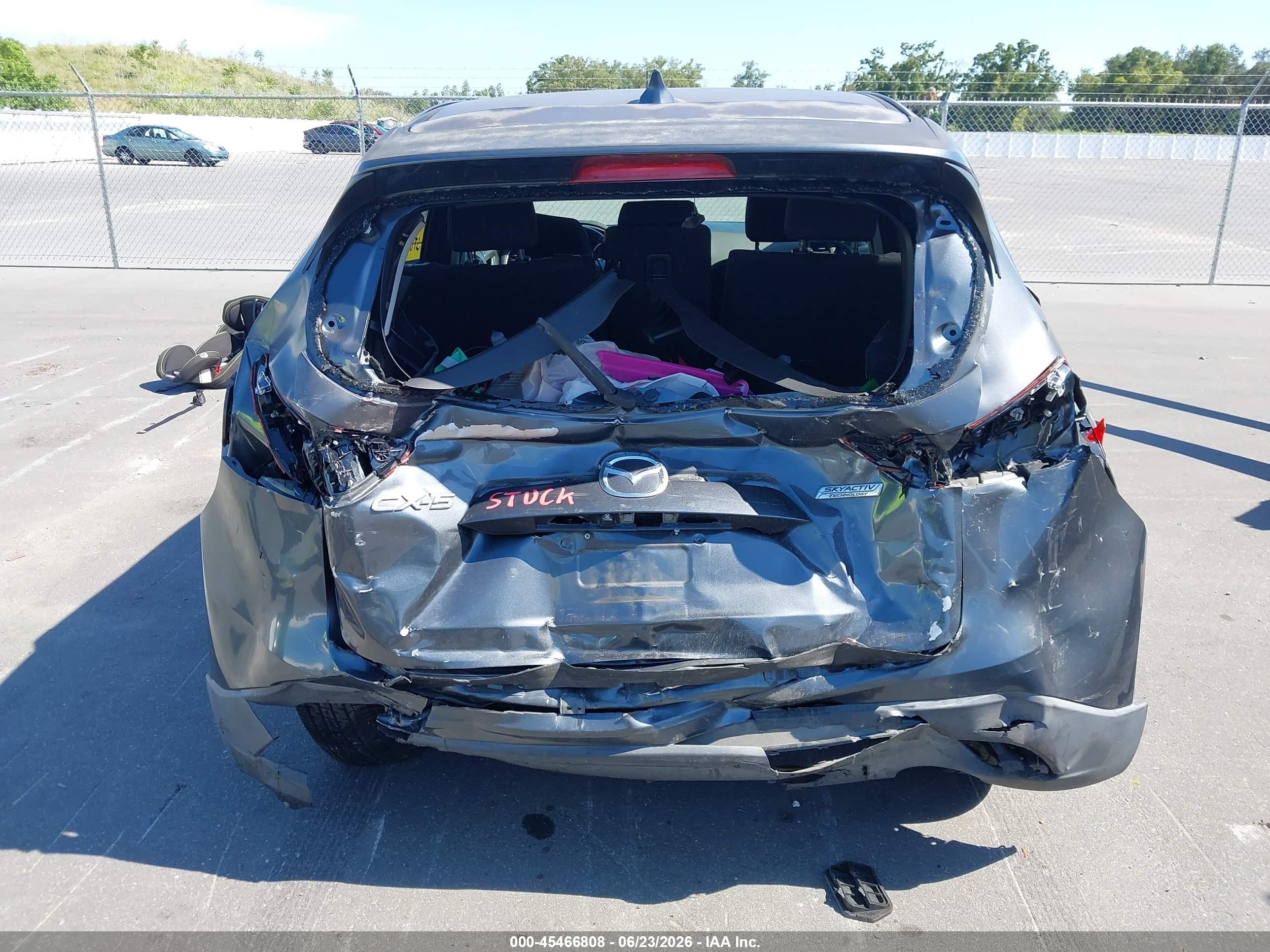 2013 Mazda Cx-5 Touring Gray vin: JM3KE2CE5D0150096