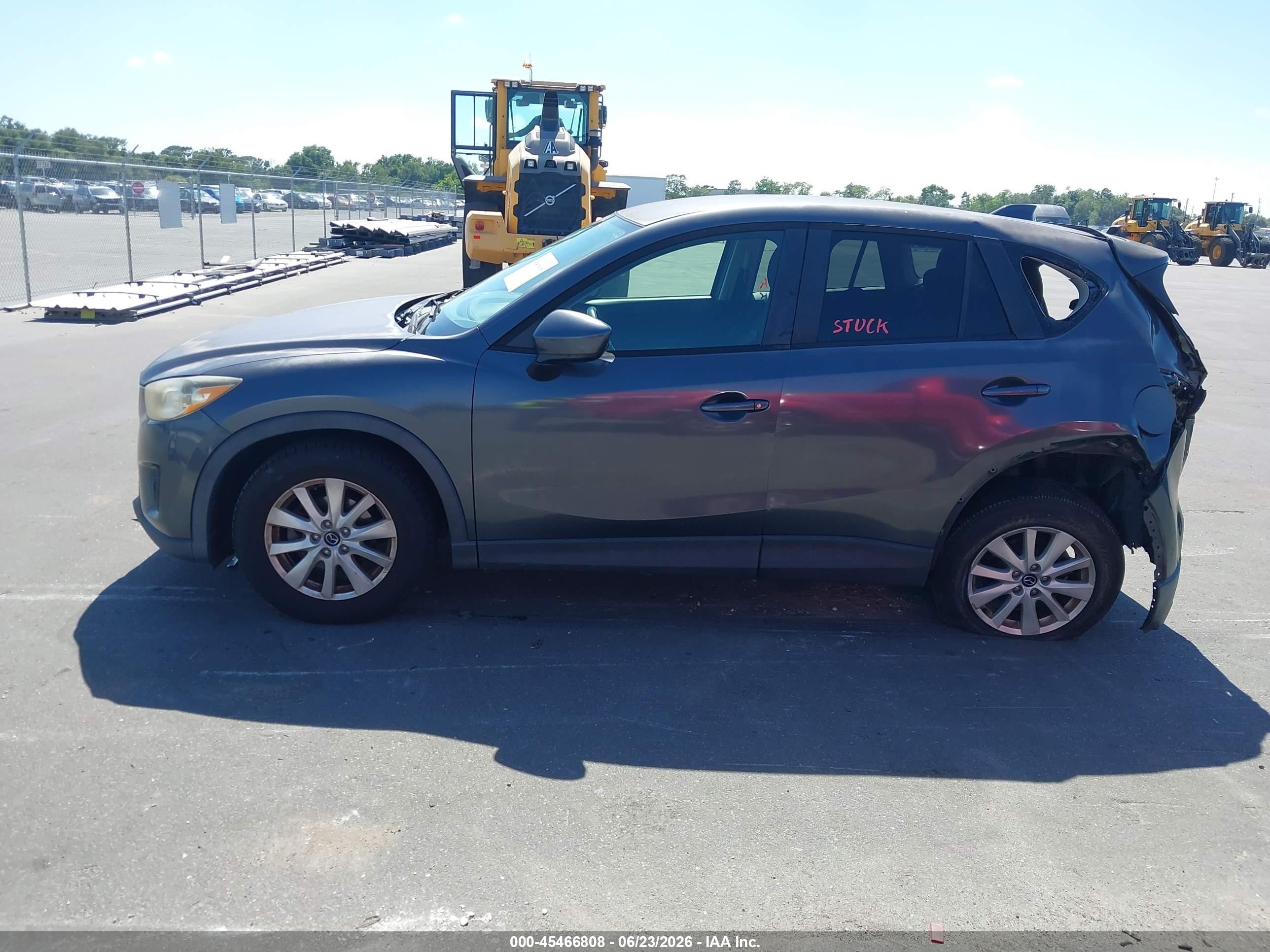 2013 Mazda Cx-5 Touring Gray vin: JM3KE2CE5D0150096