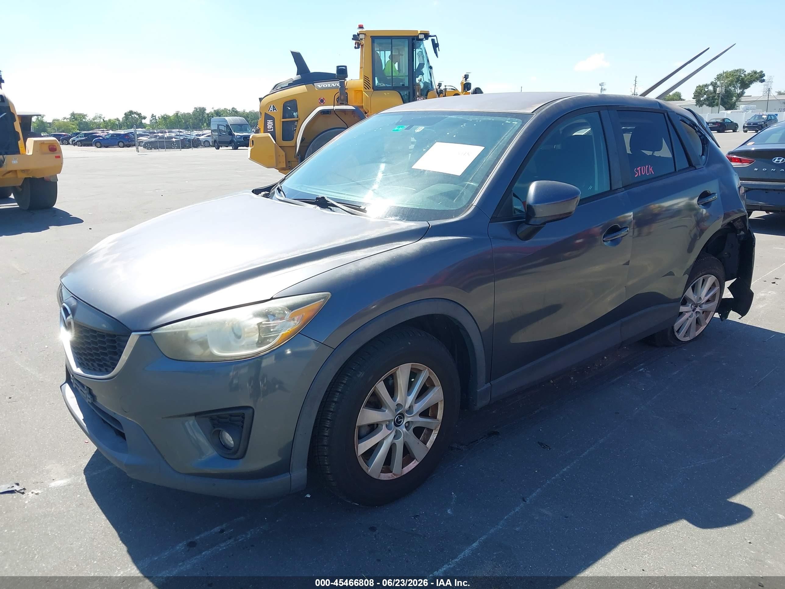 2013 Mazda Cx-5 Touring Gray vin: JM3KE2CE5D0150096