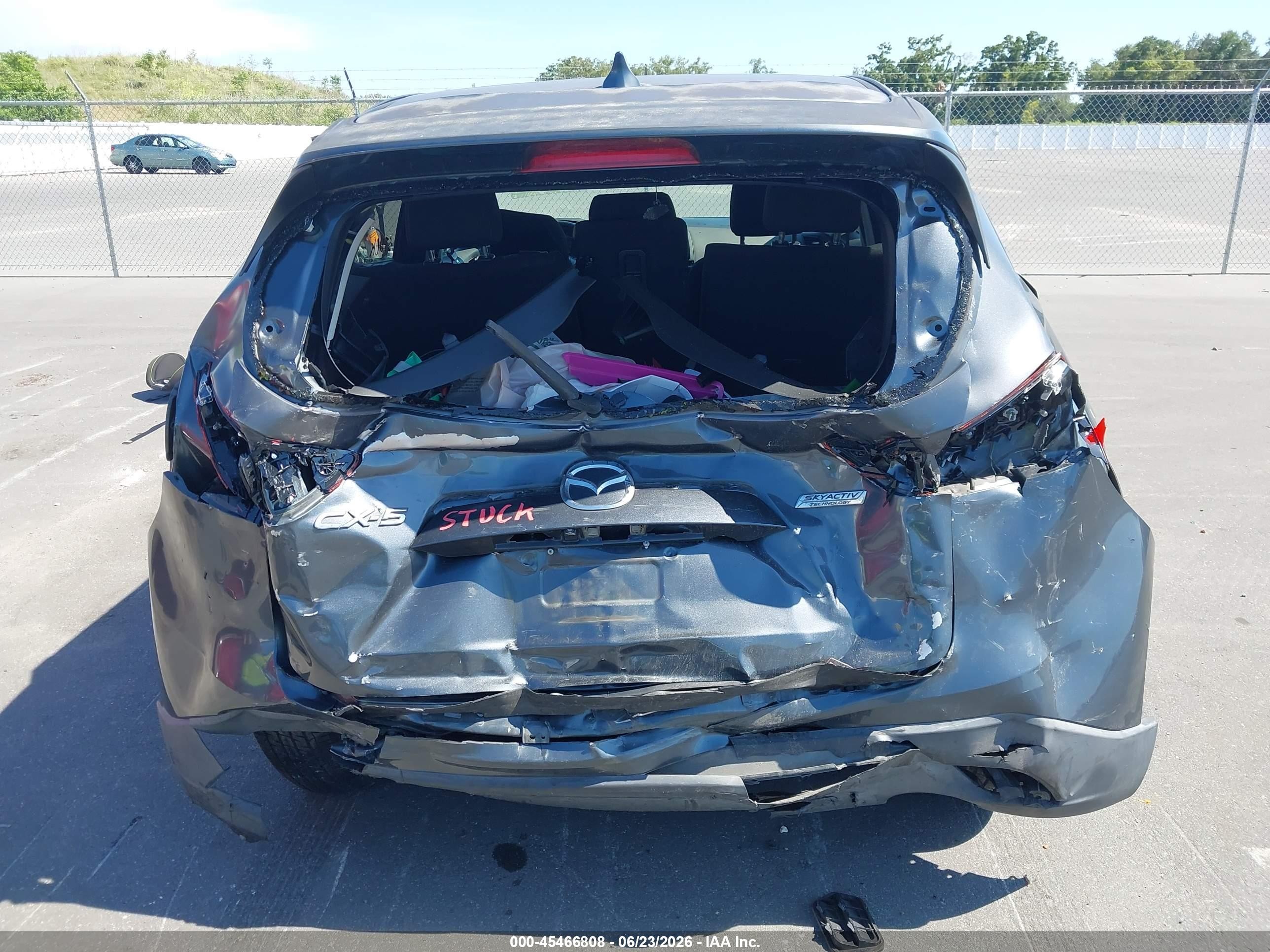 2013 Mazda Cx-5 Touring Gray vin: JM3KE2CE5D0150096