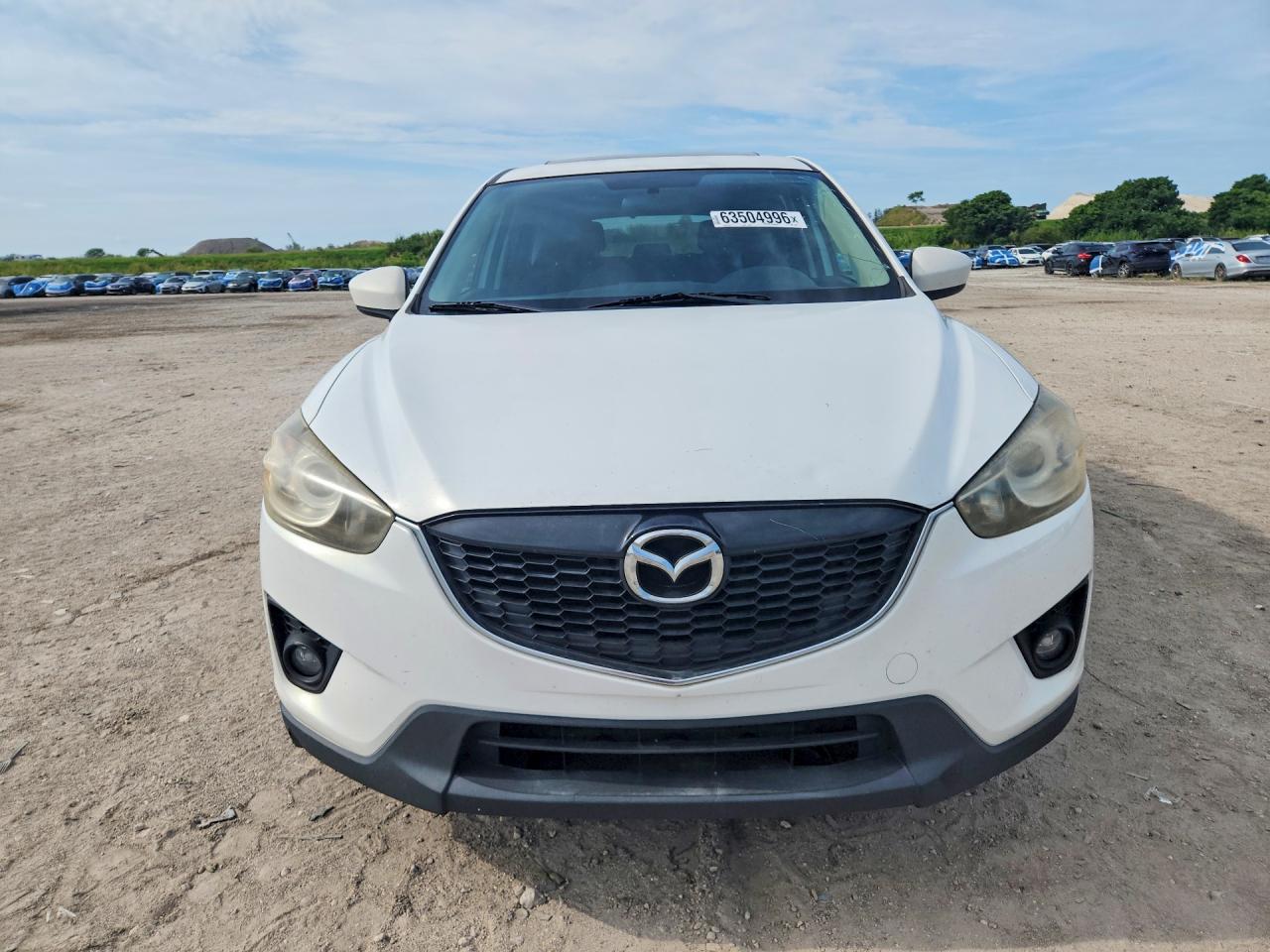 2013 Mazda Cx-5 Touring White vin: JM3KE2CE5D0152575