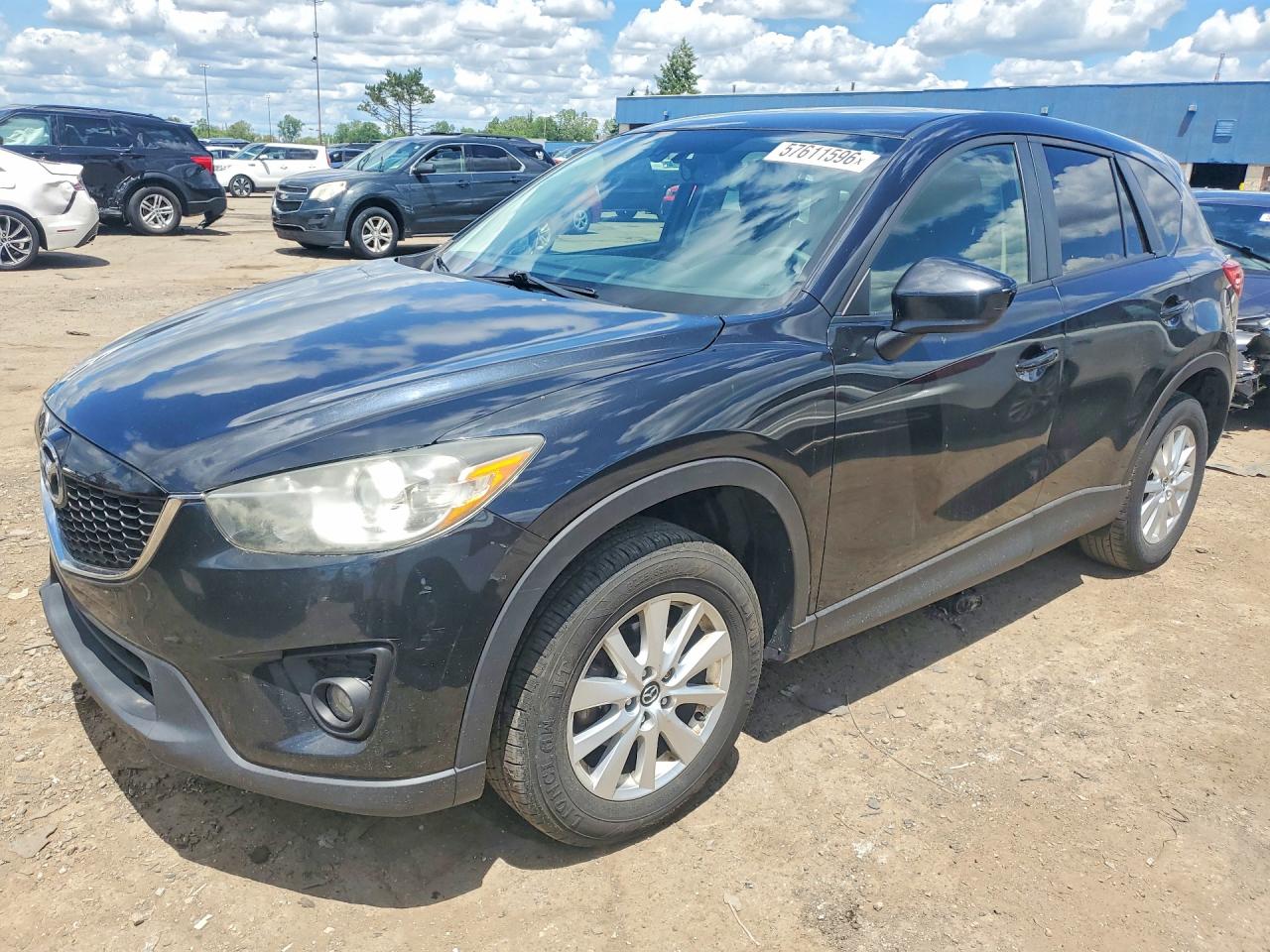 2013 Mazda Cx-5 Touring Black vin: JM3KE2CE5D0160014