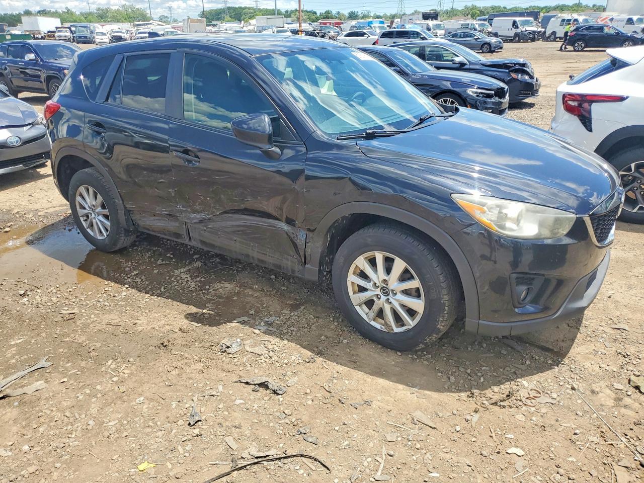 2013 Mazda Cx-5 Touring Black vin: JM3KE2CE5D0160014