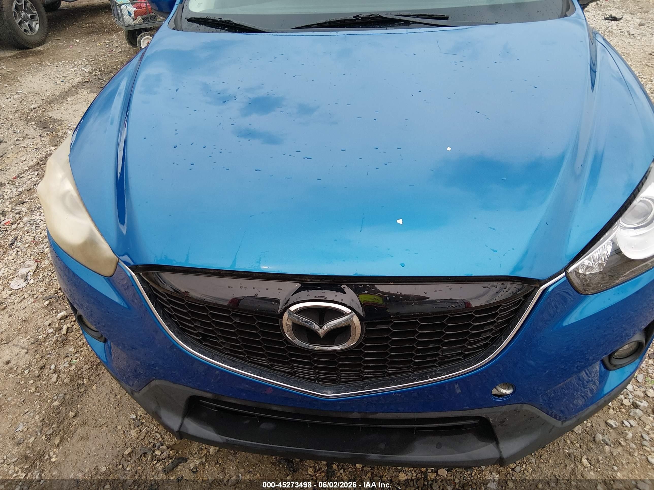 2013 Mazda Cx-5 Touring Blue vin: JM3KE2CE6D0105698
