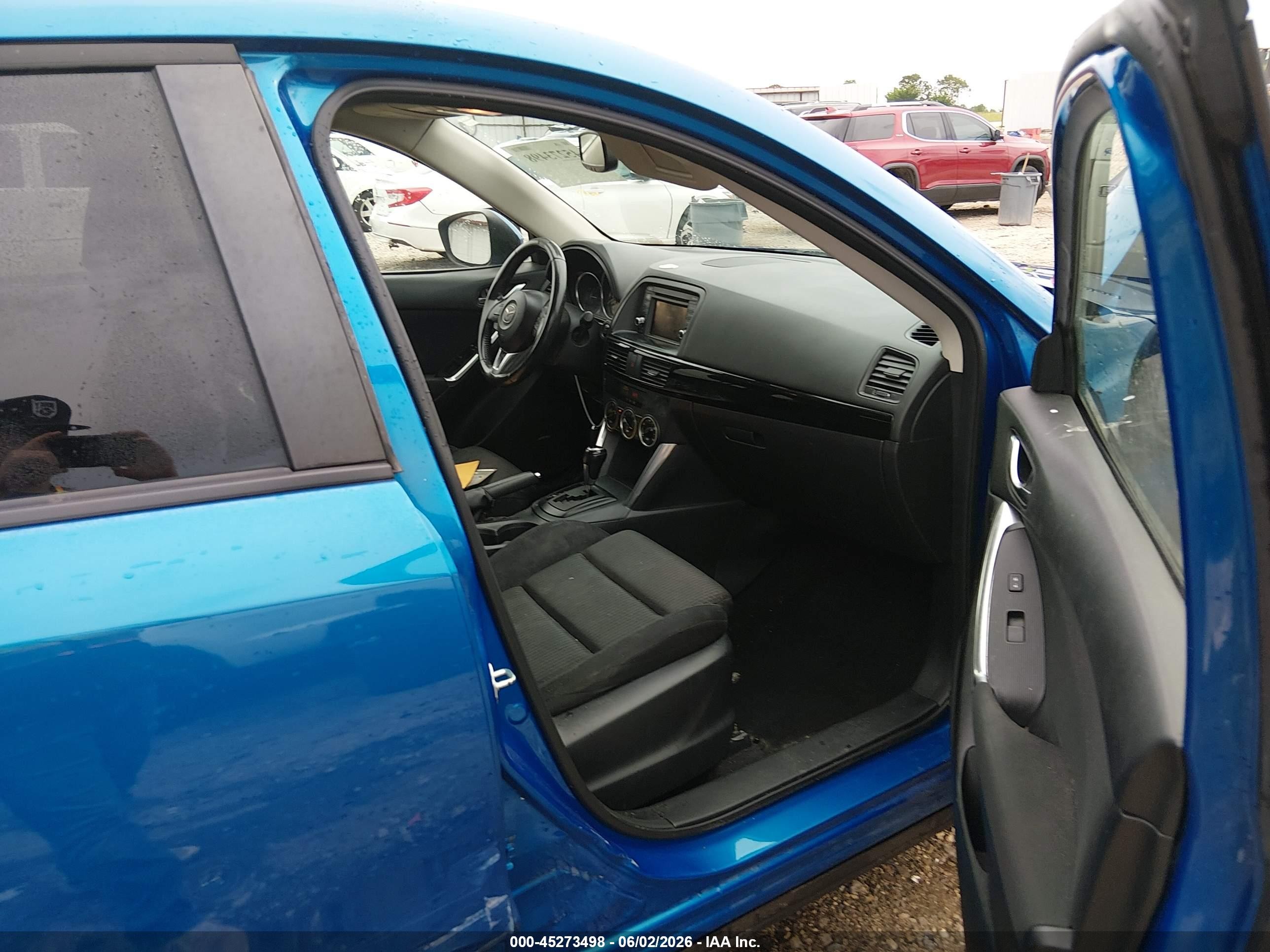 2013 Mazda Cx-5 Touring Blue vin: JM3KE2CE6D0105698
