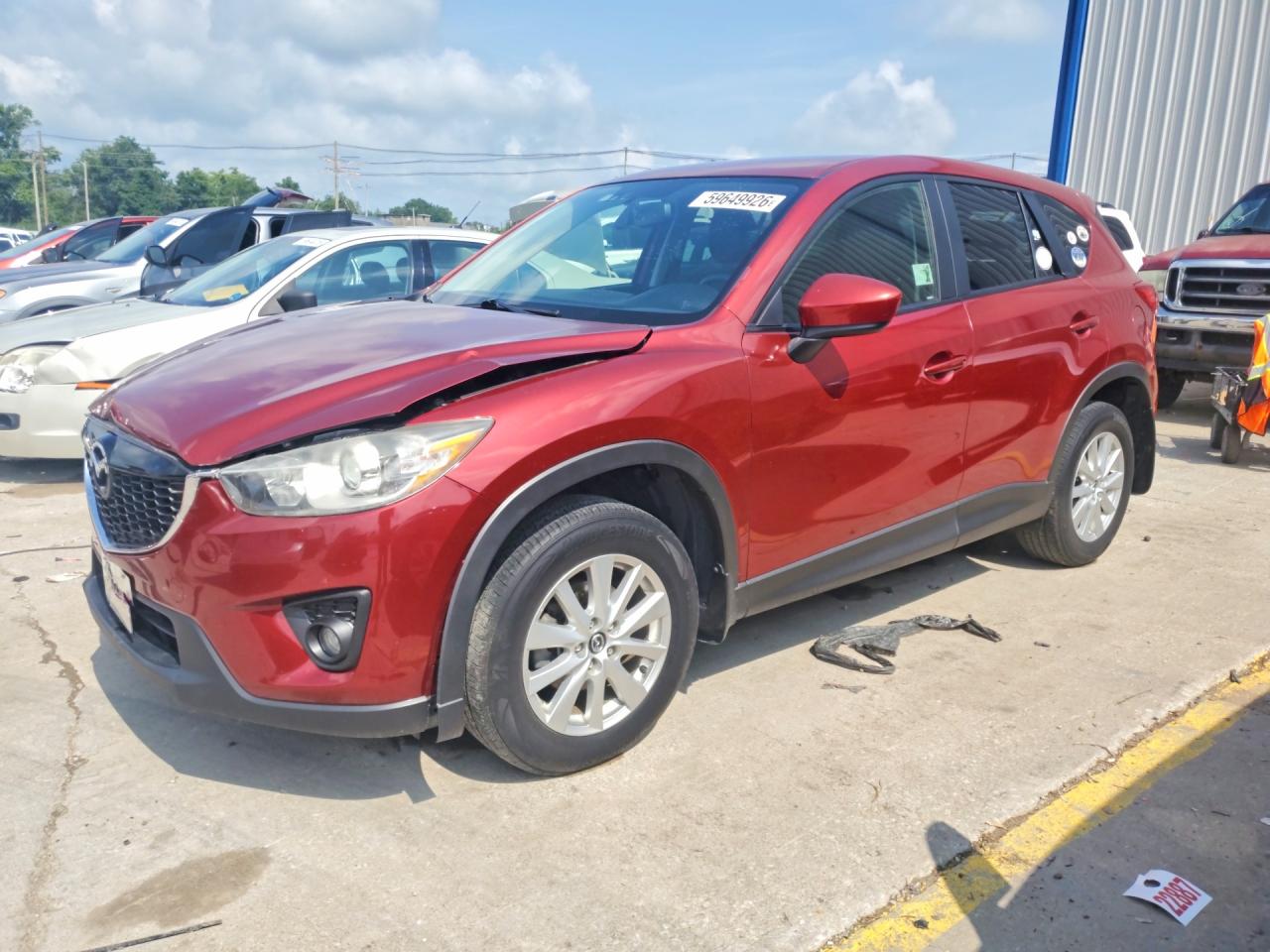 2013 Mazda Cx-5 Touring Бордовый vin: JM3KE2CE6D0108746