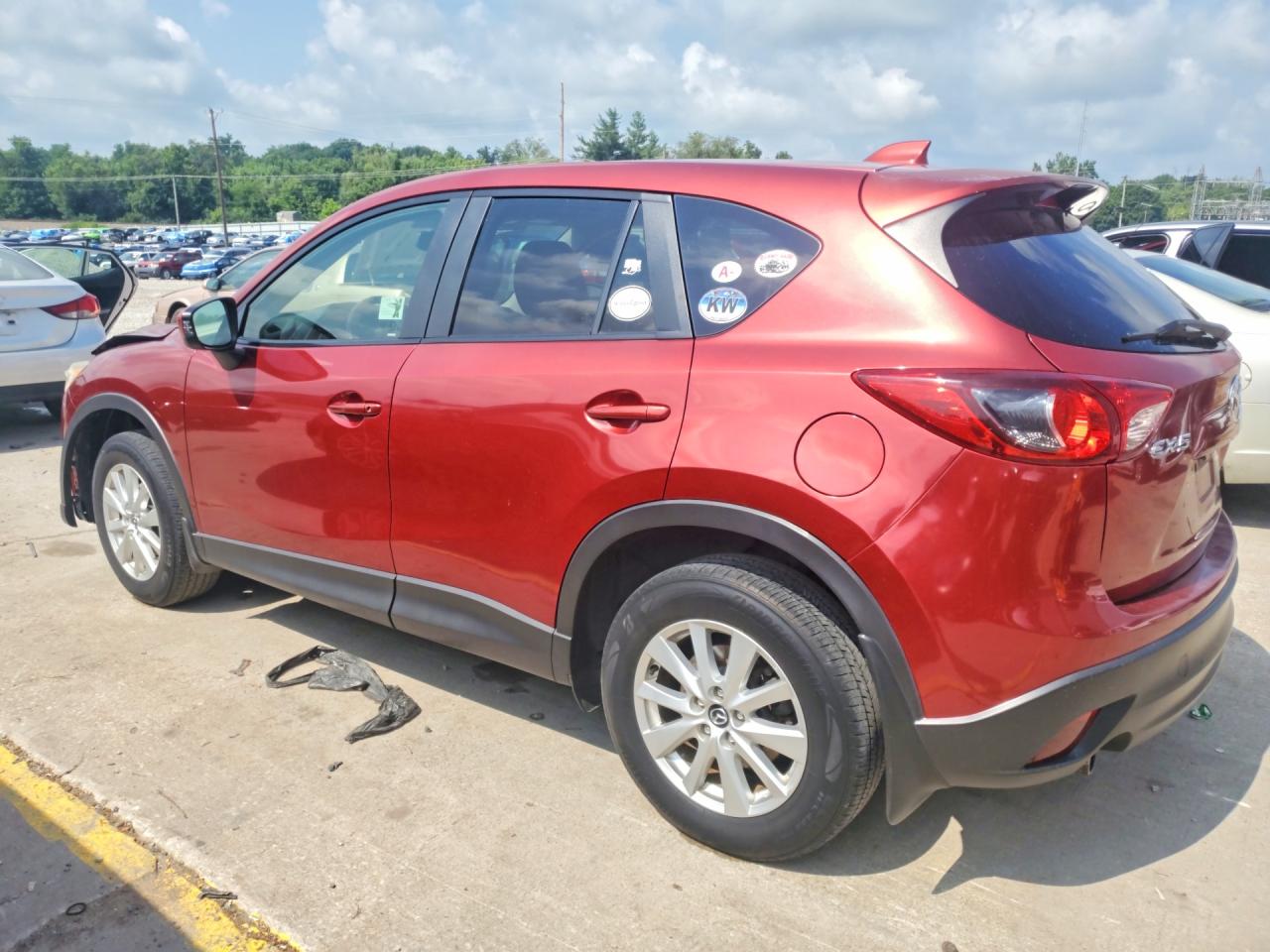 2013 Mazda Cx-5 Touring Бордовый vin: JM3KE2CE6D0108746
