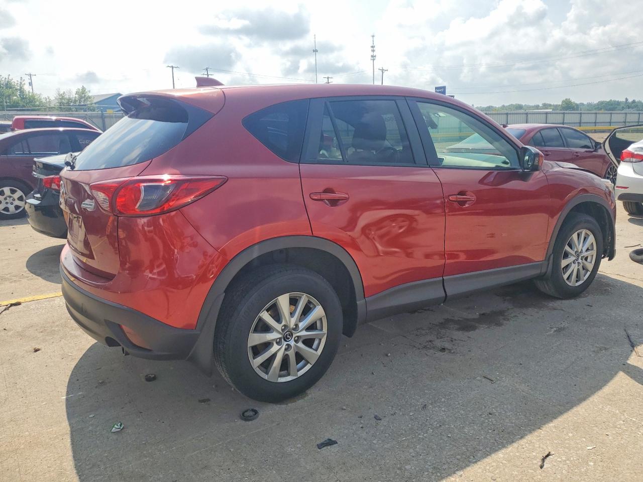 2013 Mazda Cx-5 Touring Бордовый vin: JM3KE2CE6D0108746