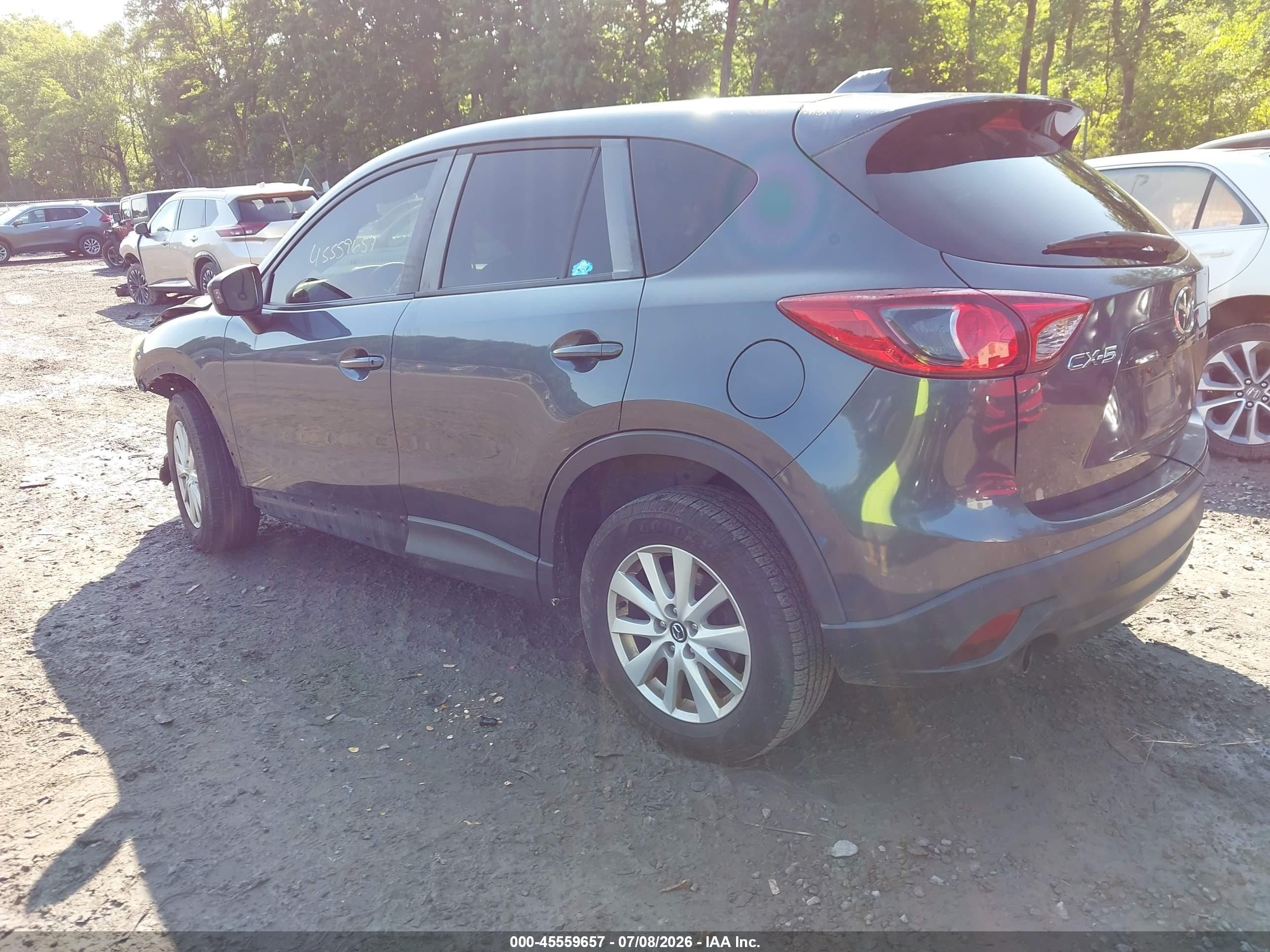 2013 Mazda Cx-5 Touring Синий vin: JM3KE2CE6D0132139