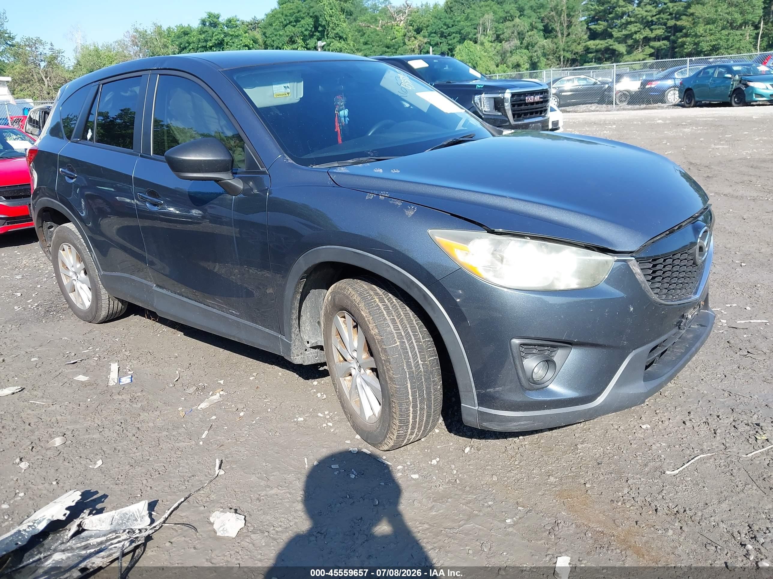 2013 Mazda Cx-5 Touring Blue vin: JM3KE2CE6D0132139