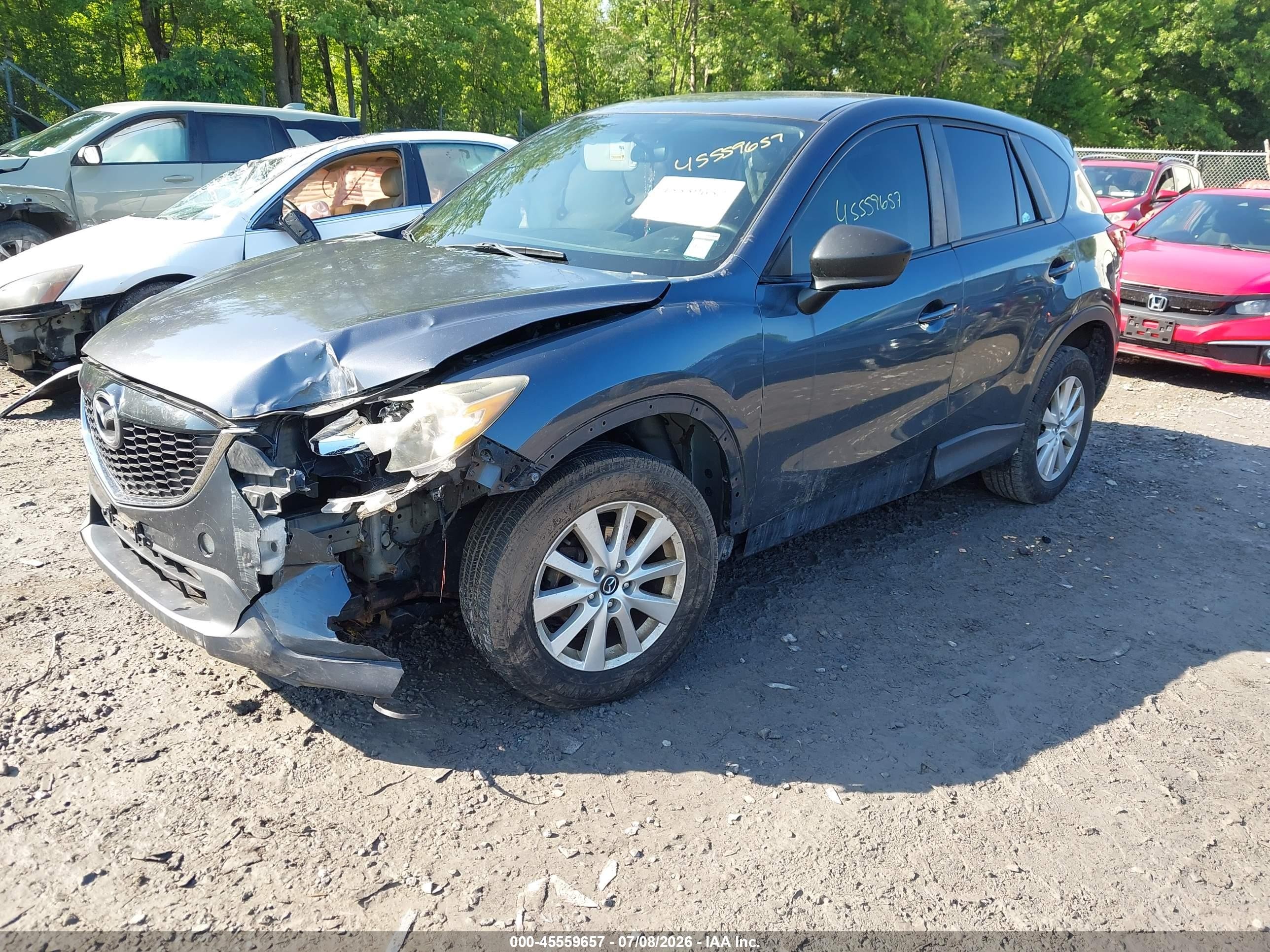 2013 Mazda Cx-5 Touring Синий vin: JM3KE2CE6D0132139