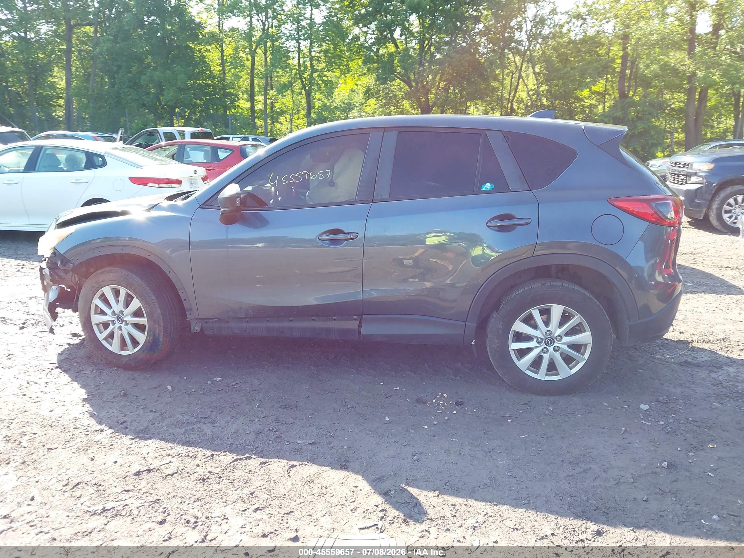 2013 Mazda Cx-5 Touring Синий vin: JM3KE2CE6D0132139