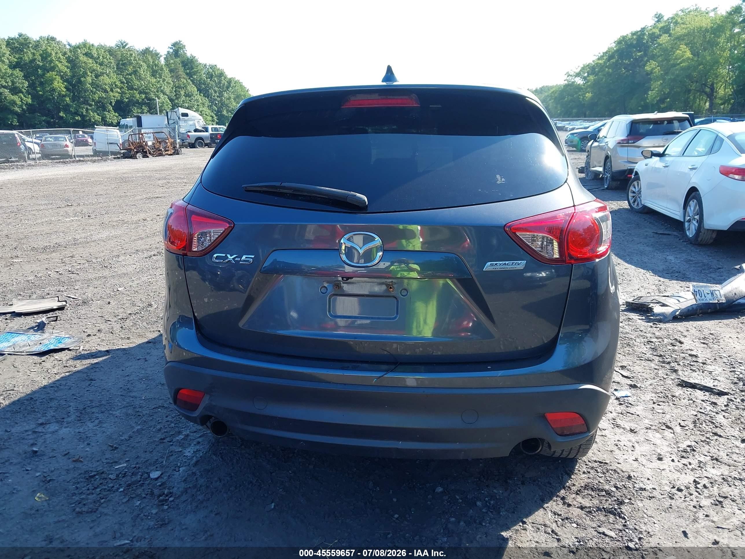 2013 Mazda Cx-5 Touring Синий vin: JM3KE2CE6D0132139
