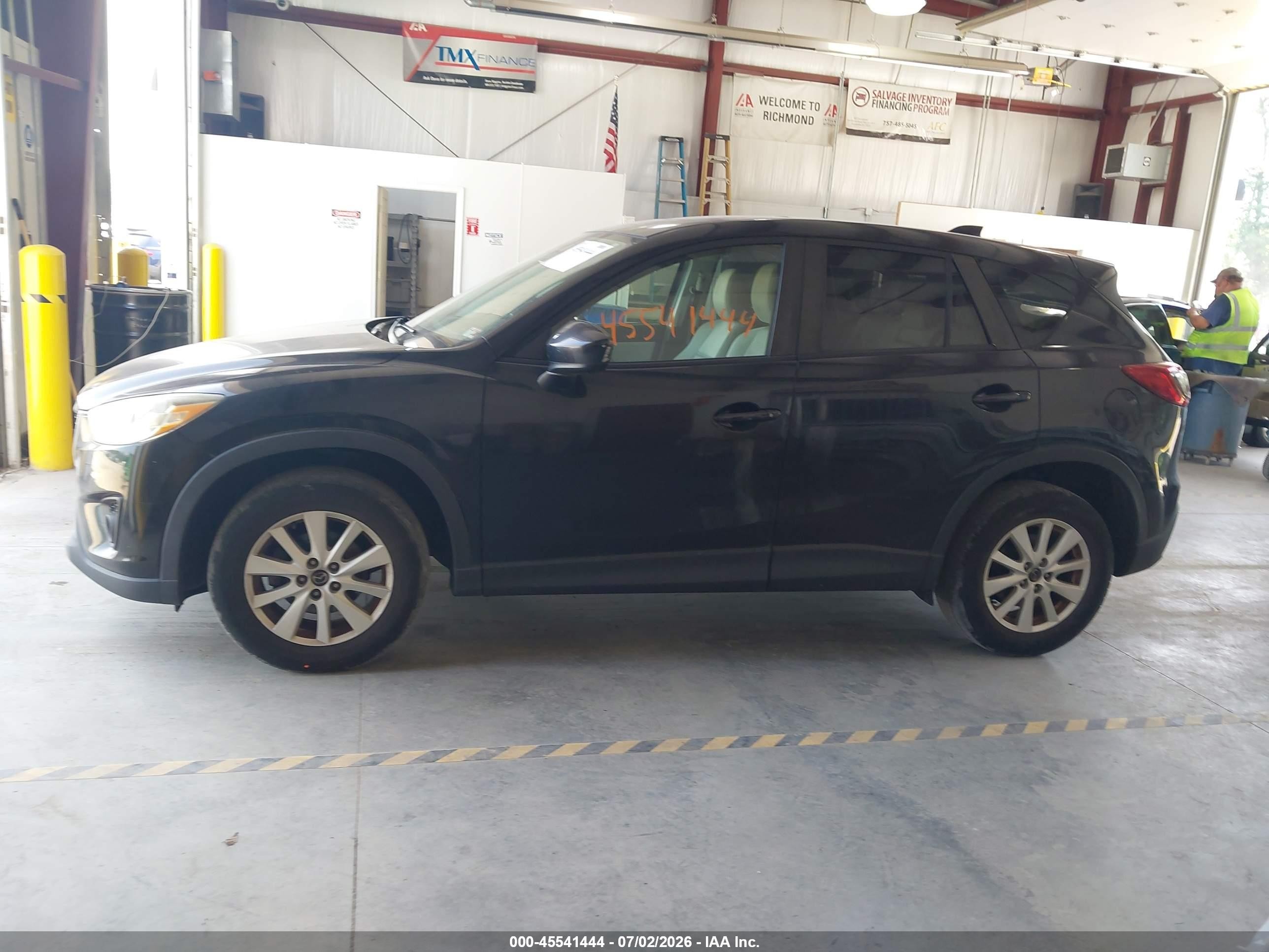 2013 Mazda Cx-5 Touring Black vin: JM3KE2CE6D0137504