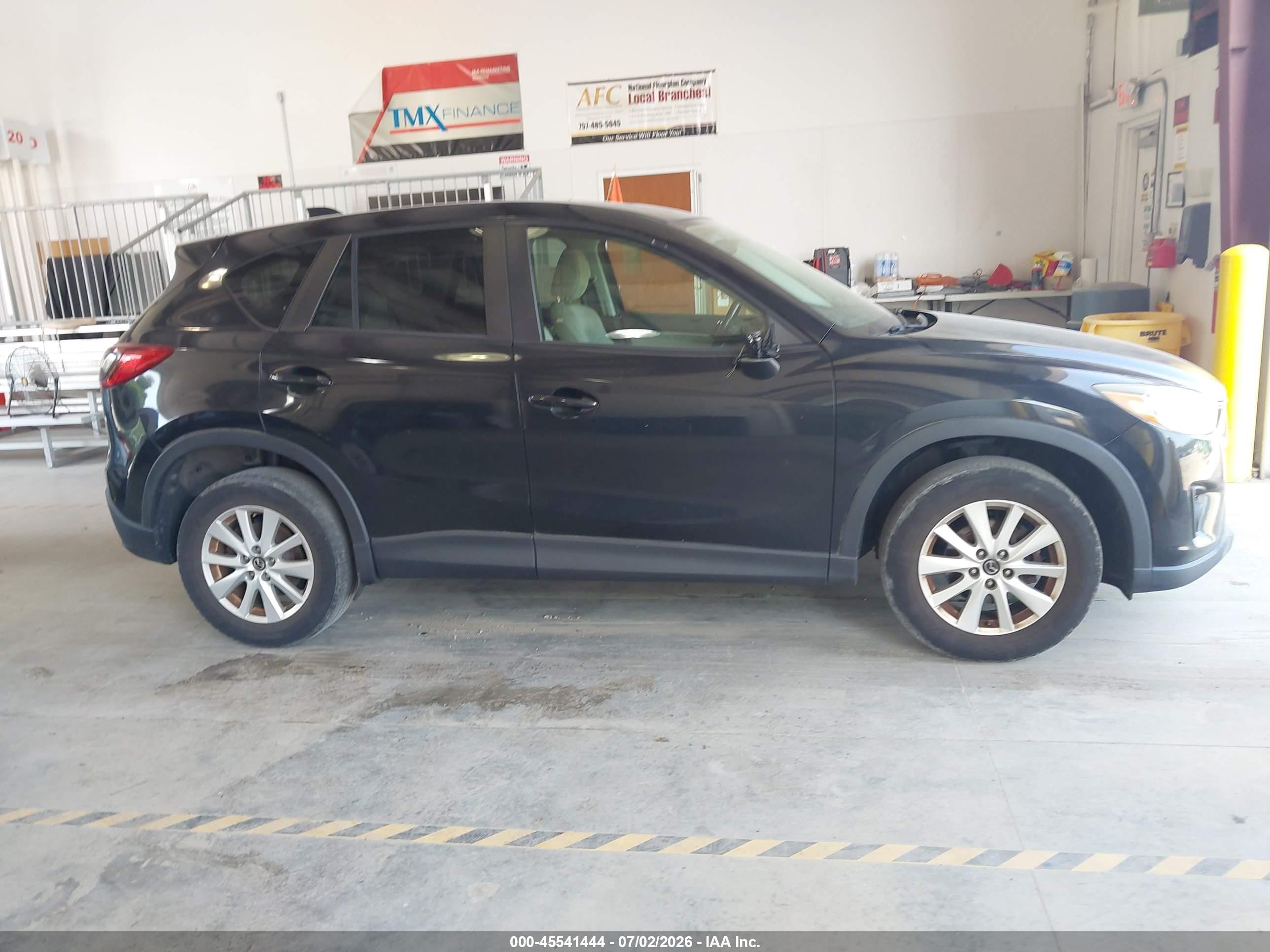 2013 Mazda Cx-5 Touring Black vin: JM3KE2CE6D0137504