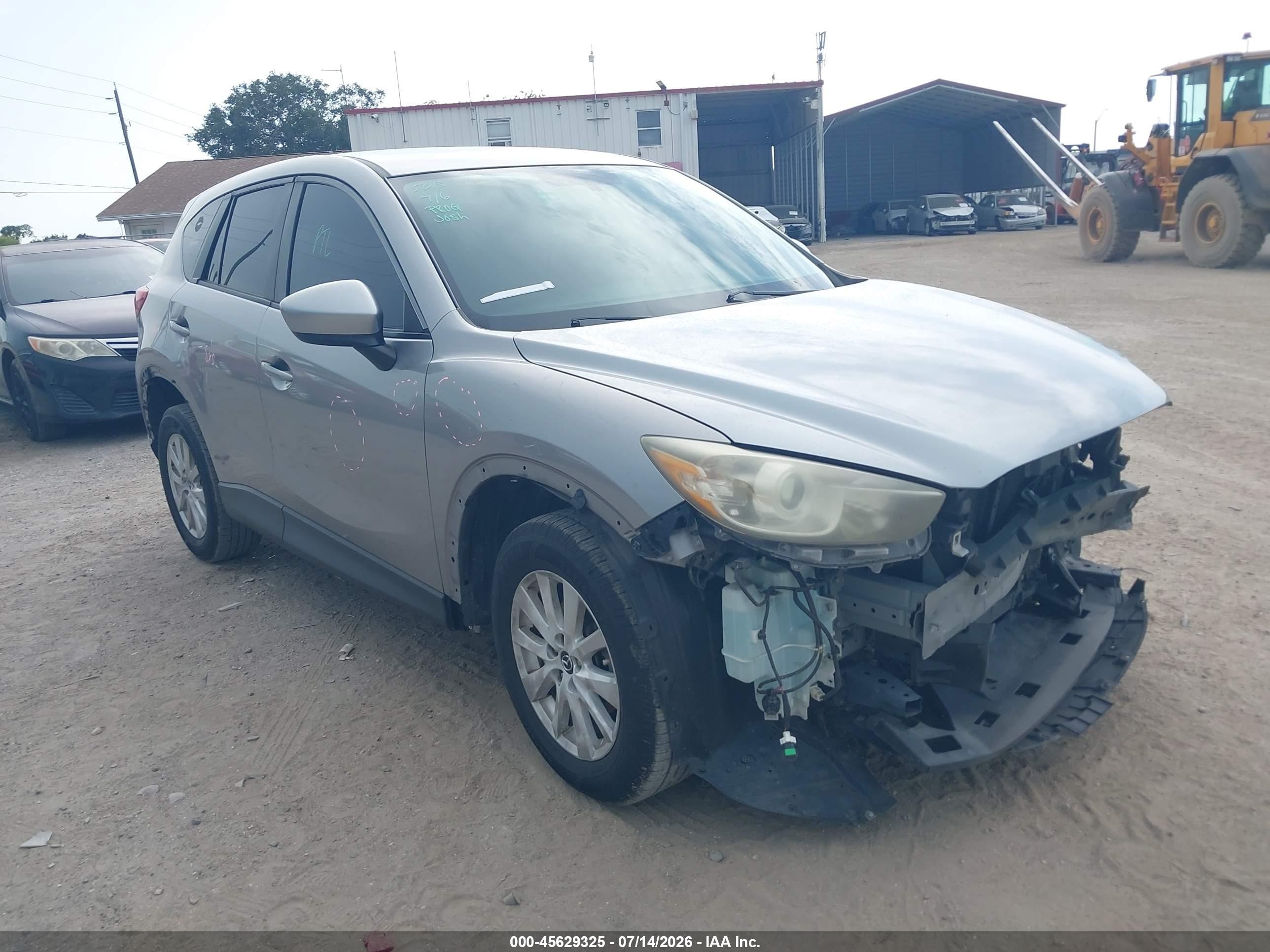 2013 Mazda Cx-5 Touring Silver vin: JM3KE2CE6D0152195