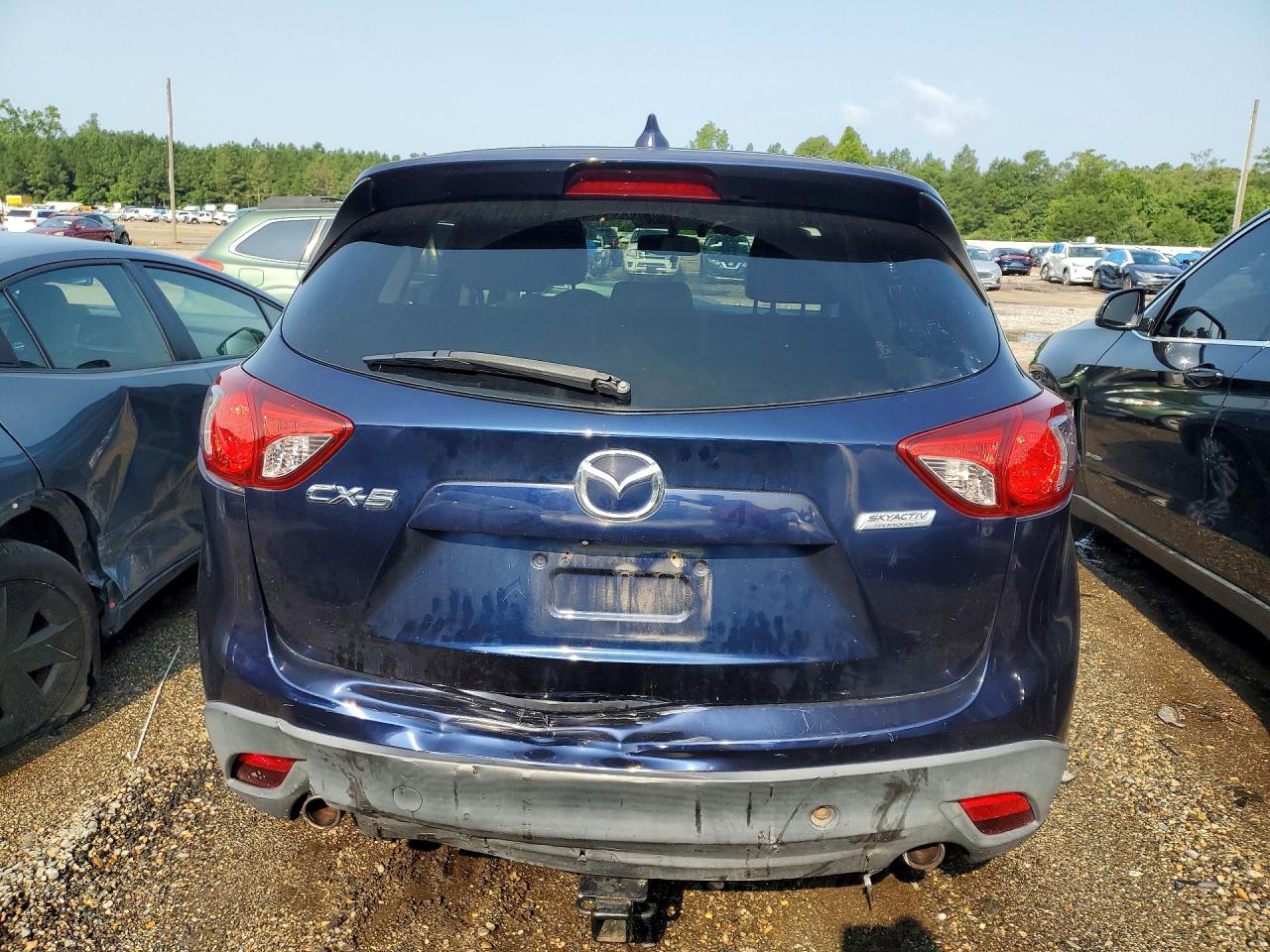 2013 Mazda Cx-5 Touring Blue vin: JM3KE2CE7D0119917