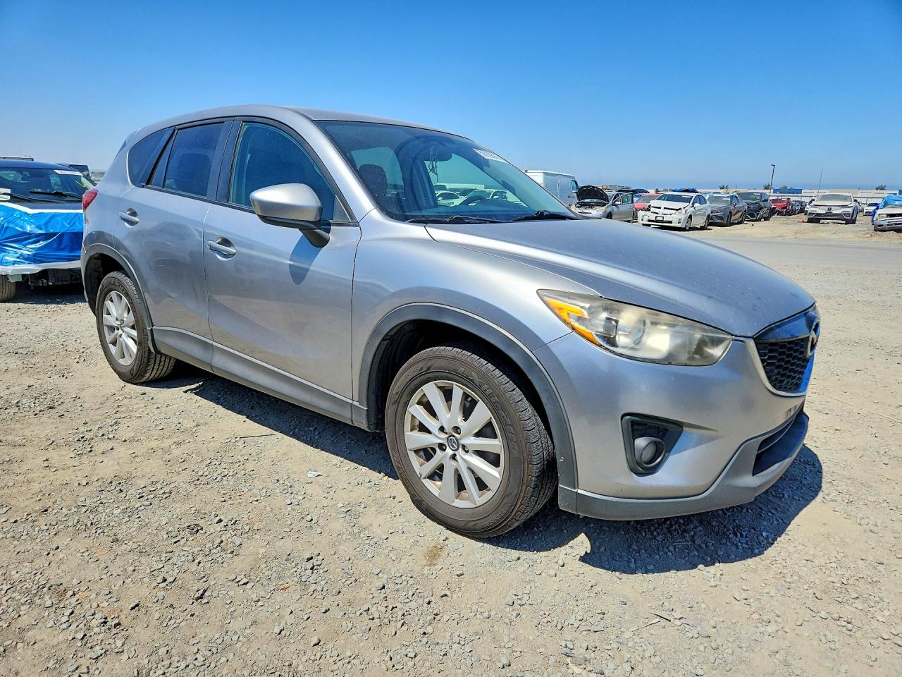 2013 Mazda Cx-5 Touring Silver vin: JM3KE2CE7D0122039