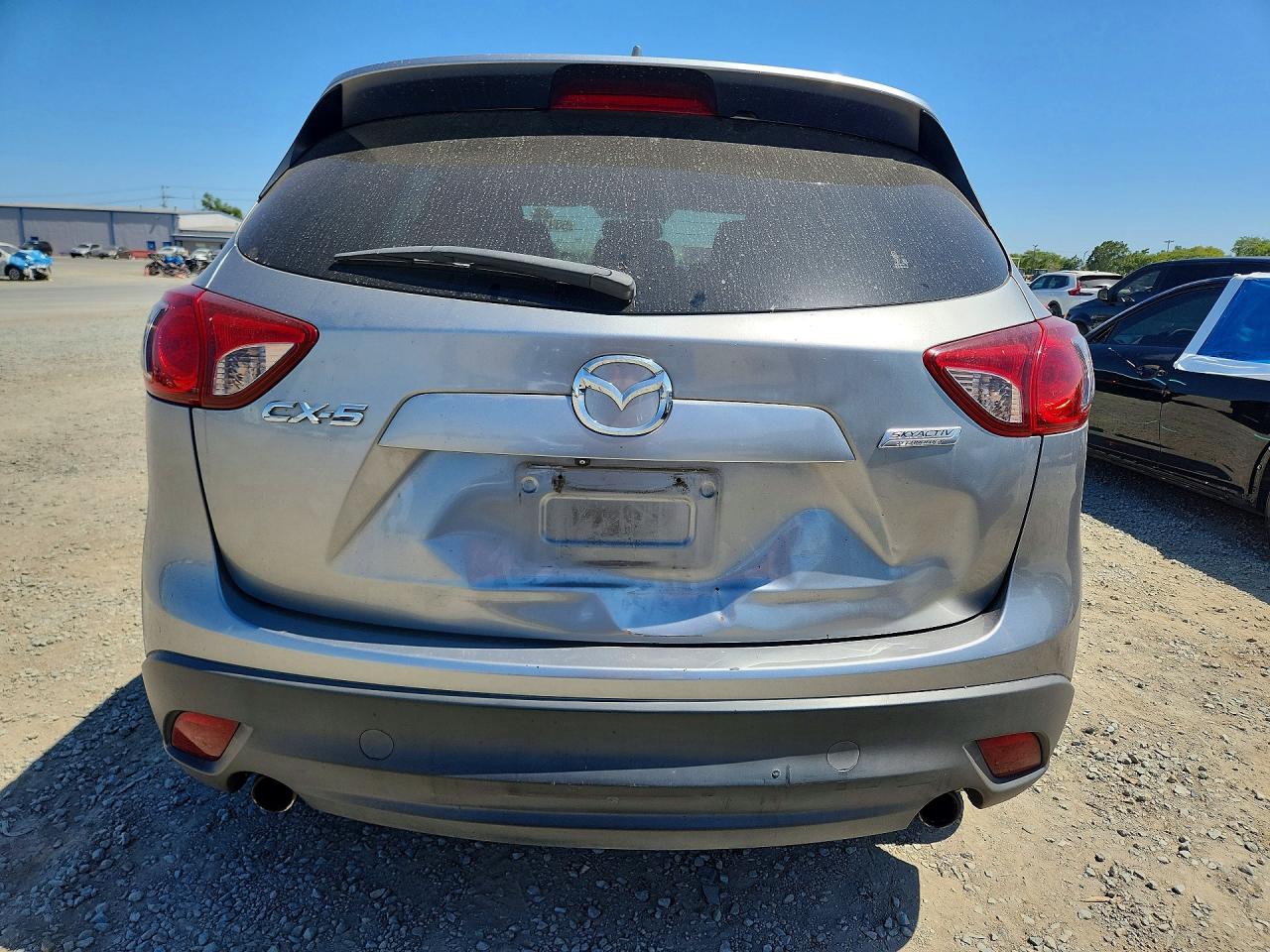 2013 Mazda Cx-5 Touring Silver vin: JM3KE2CE7D0122039