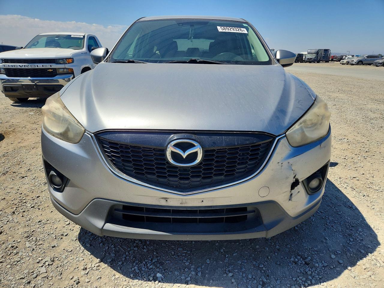 2013 Mazda Cx-5 Touring Silver vin: JM3KE2CE7D0122039