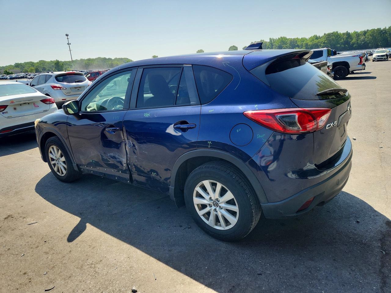 2013 Mazda Cx-5 Touring Blue vin: JM3KE2CE7D0142243
