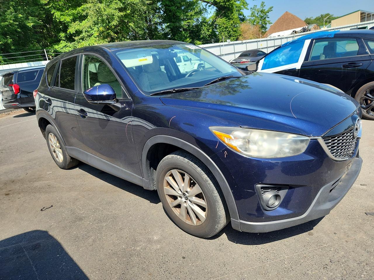 2013 Mazda Cx-5 Touring Blue vin: JM3KE2CE7D0142243