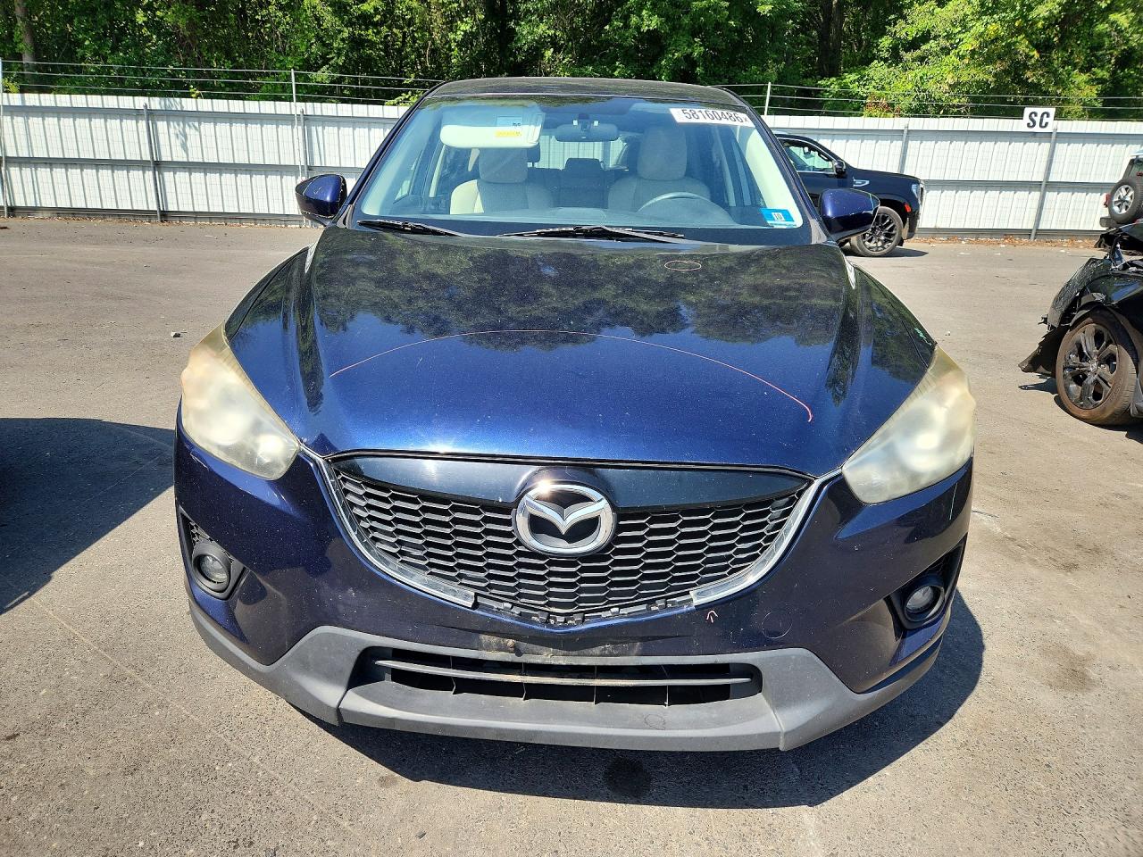 2013 Mazda Cx-5 Touring Blue vin: JM3KE2CE7D0142243