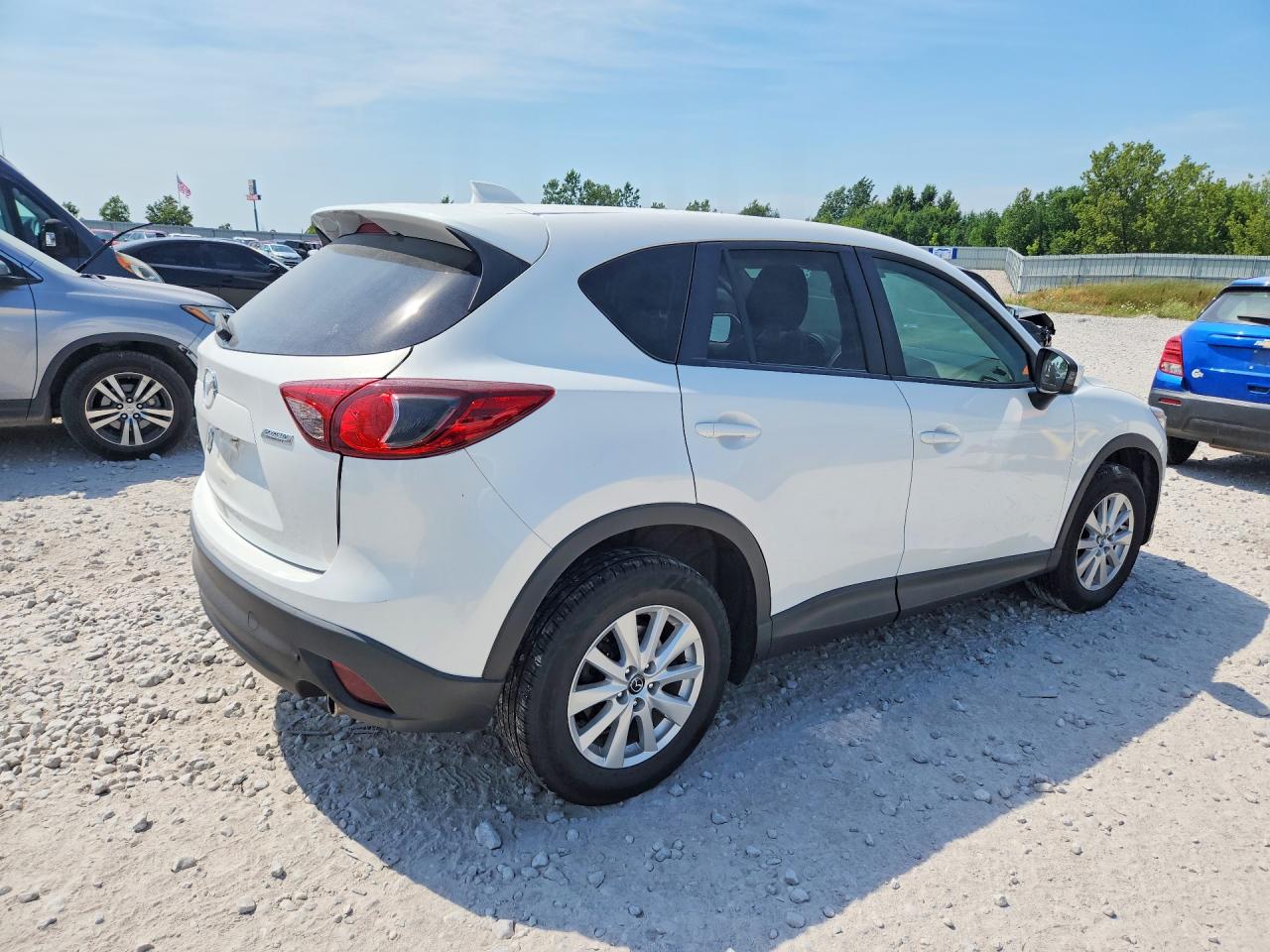 2013 Mazda Cx-5 Touring White vin: JM3KE2CE7D0143702