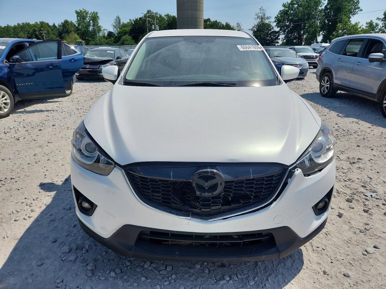 2013 Mazda Cx-5 Touring White vin: JM3KE2CE7D0143702