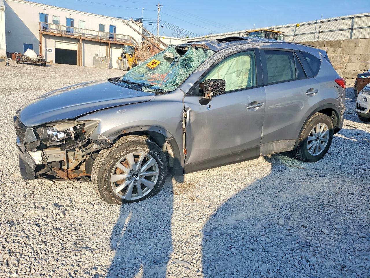 2013 Mazda Cx-5 Touring Gray vin: JM3KE2CE7D0143912