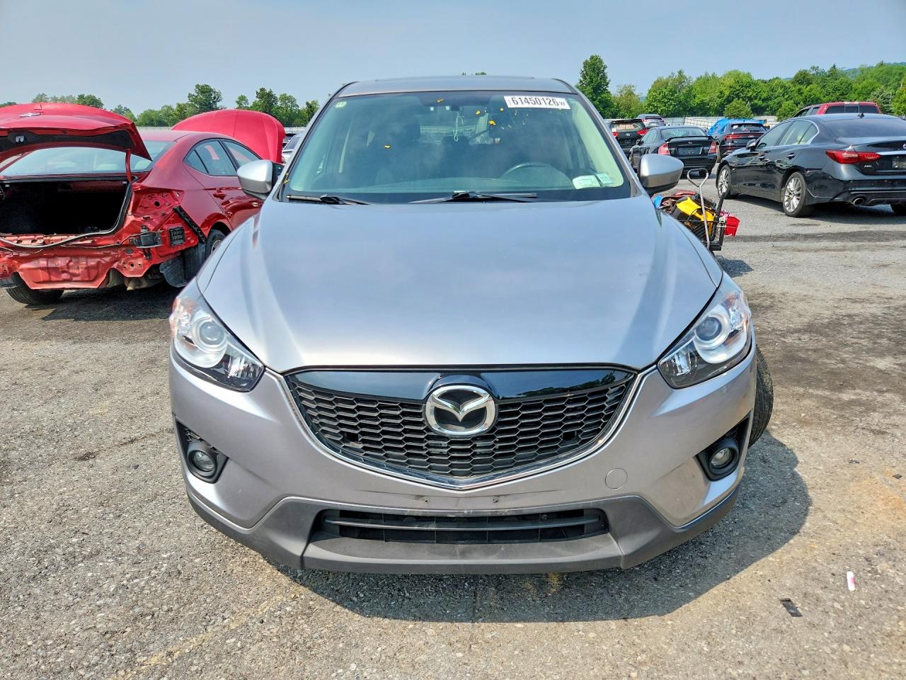 2013 Mazda Cx-5 Touring Silver vin: JM3KE2CE7D0151587