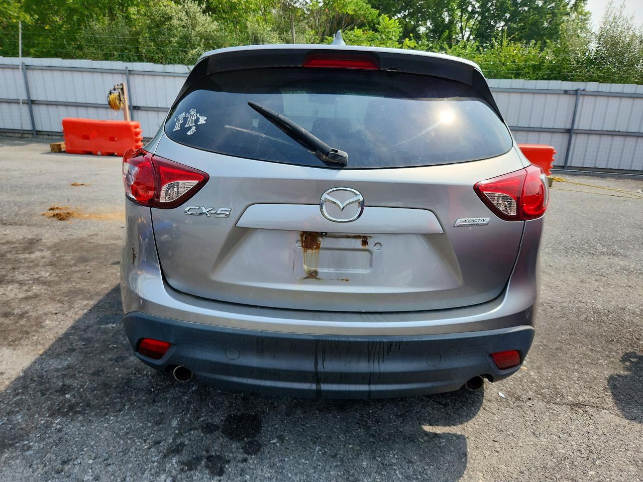 2013 Mazda Cx-5 Touring Silver vin: JM3KE2CE7D0151587
