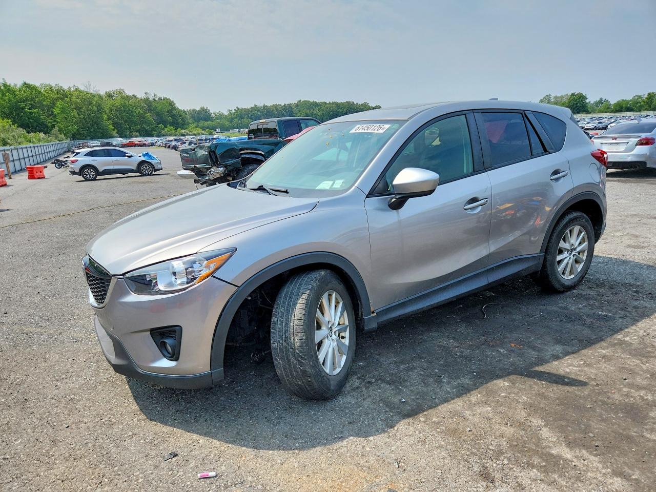 2013 Mazda Cx-5 Touring Silver vin: JM3KE2CE7D0151587
