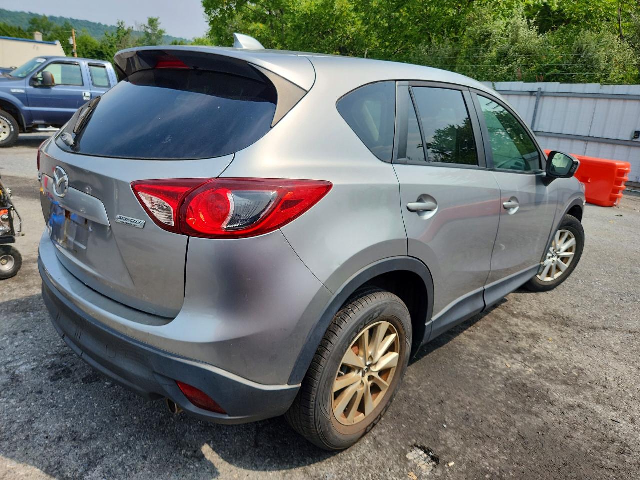 2013 Mazda Cx-5 Touring Silver vin: JM3KE2CE7D0151587