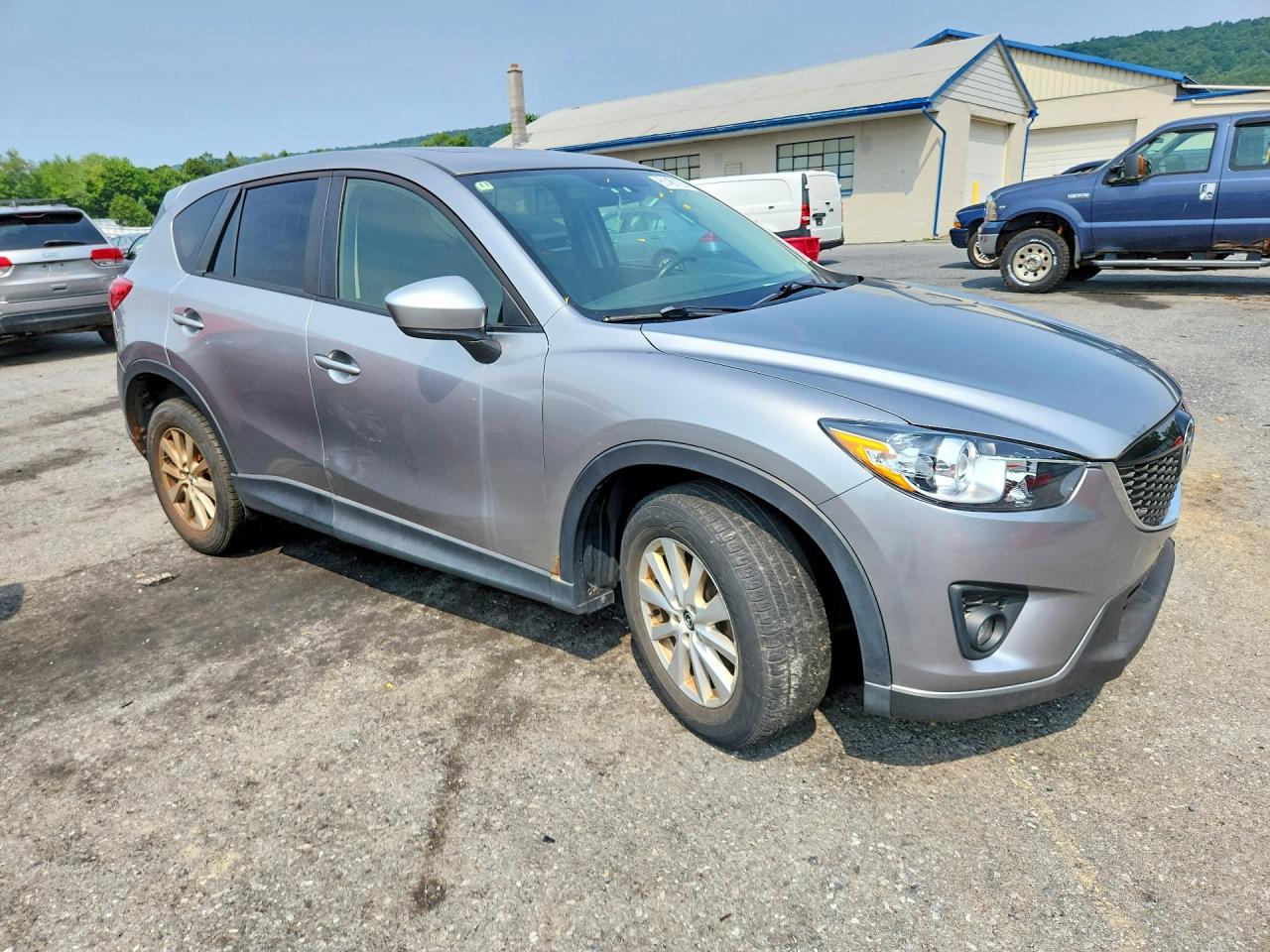 2013 Mazda Cx-5 Touring Silver vin: JM3KE2CE7D0151587