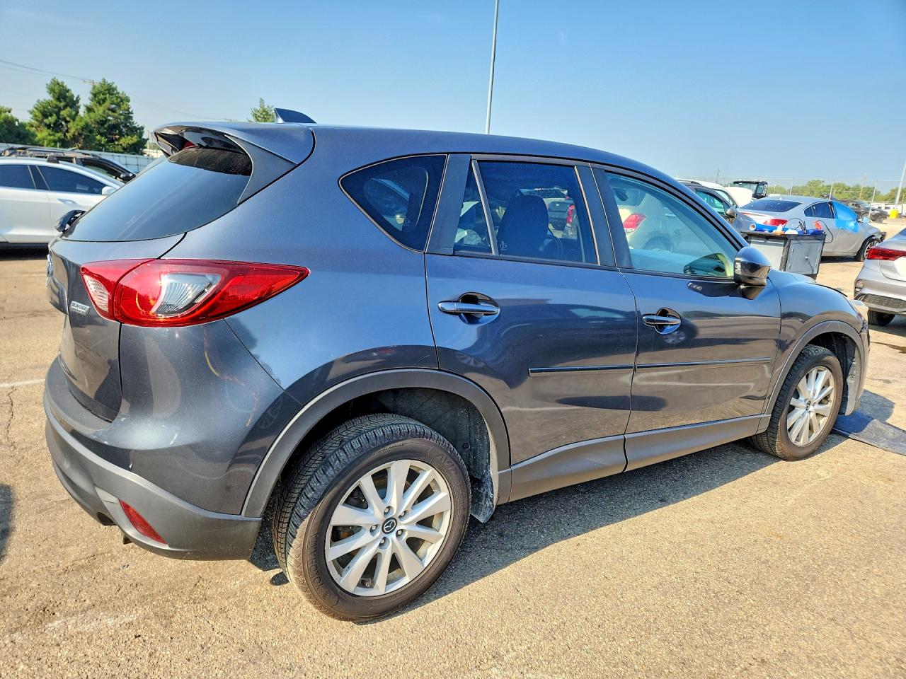 2013 Mazda Cx-5 Touring Gray vin: JM3KE2CE8D0104827