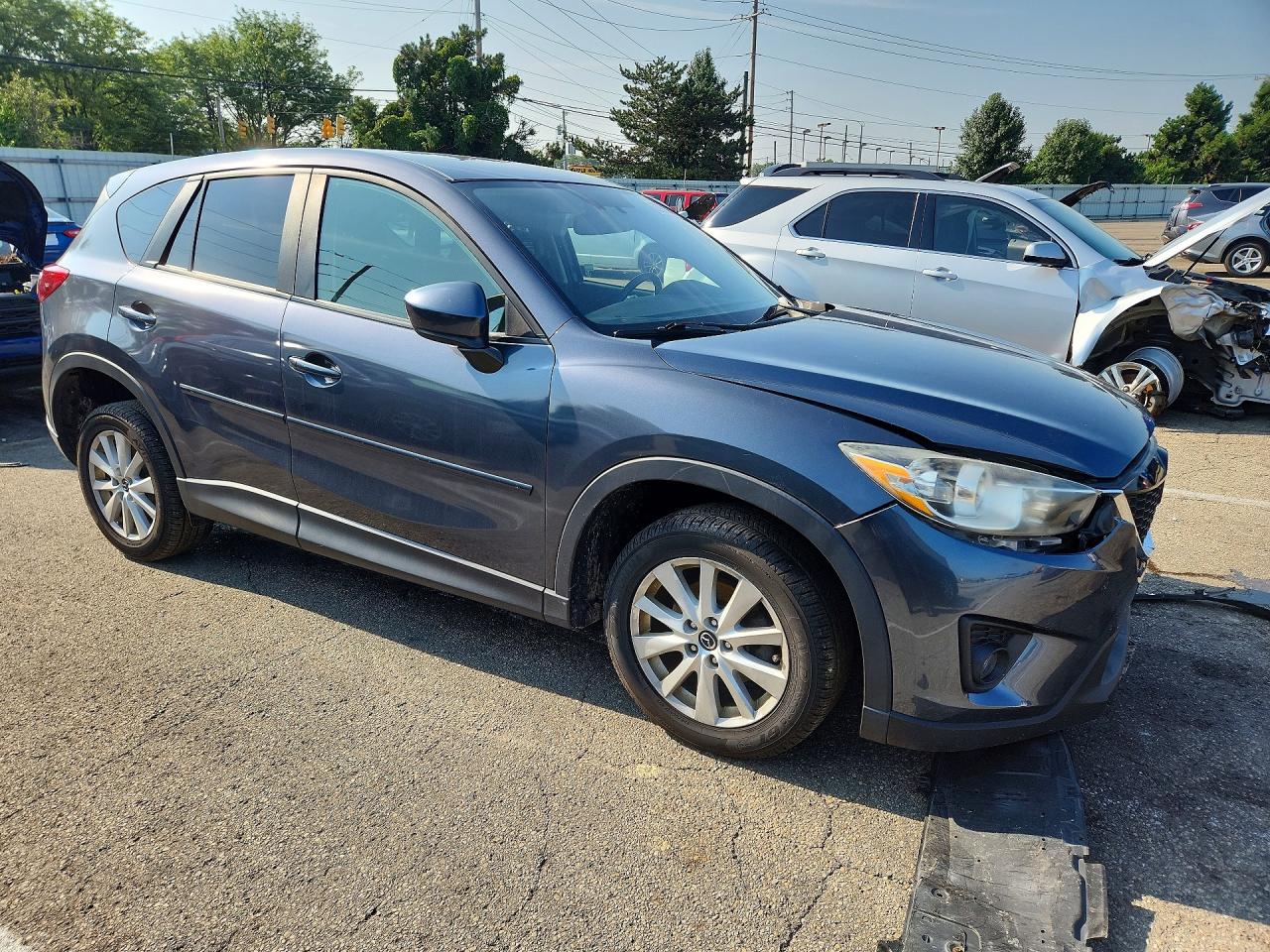2013 Mazda Cx-5 Touring Gray vin: JM3KE2CE8D0104827