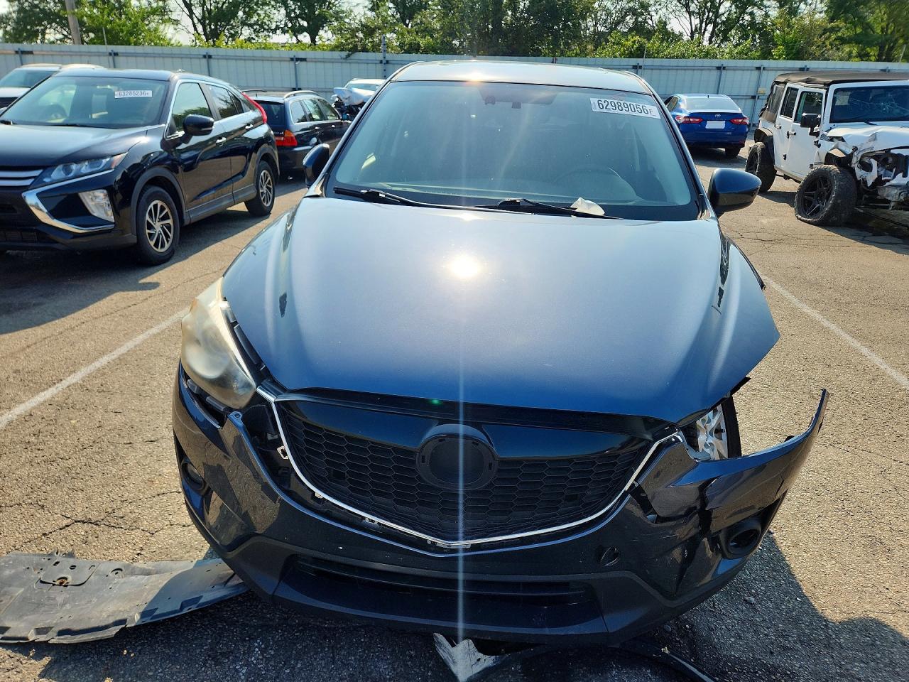 2013 Mazda Cx-5 Touring Gray vin: JM3KE2CE8D0104827