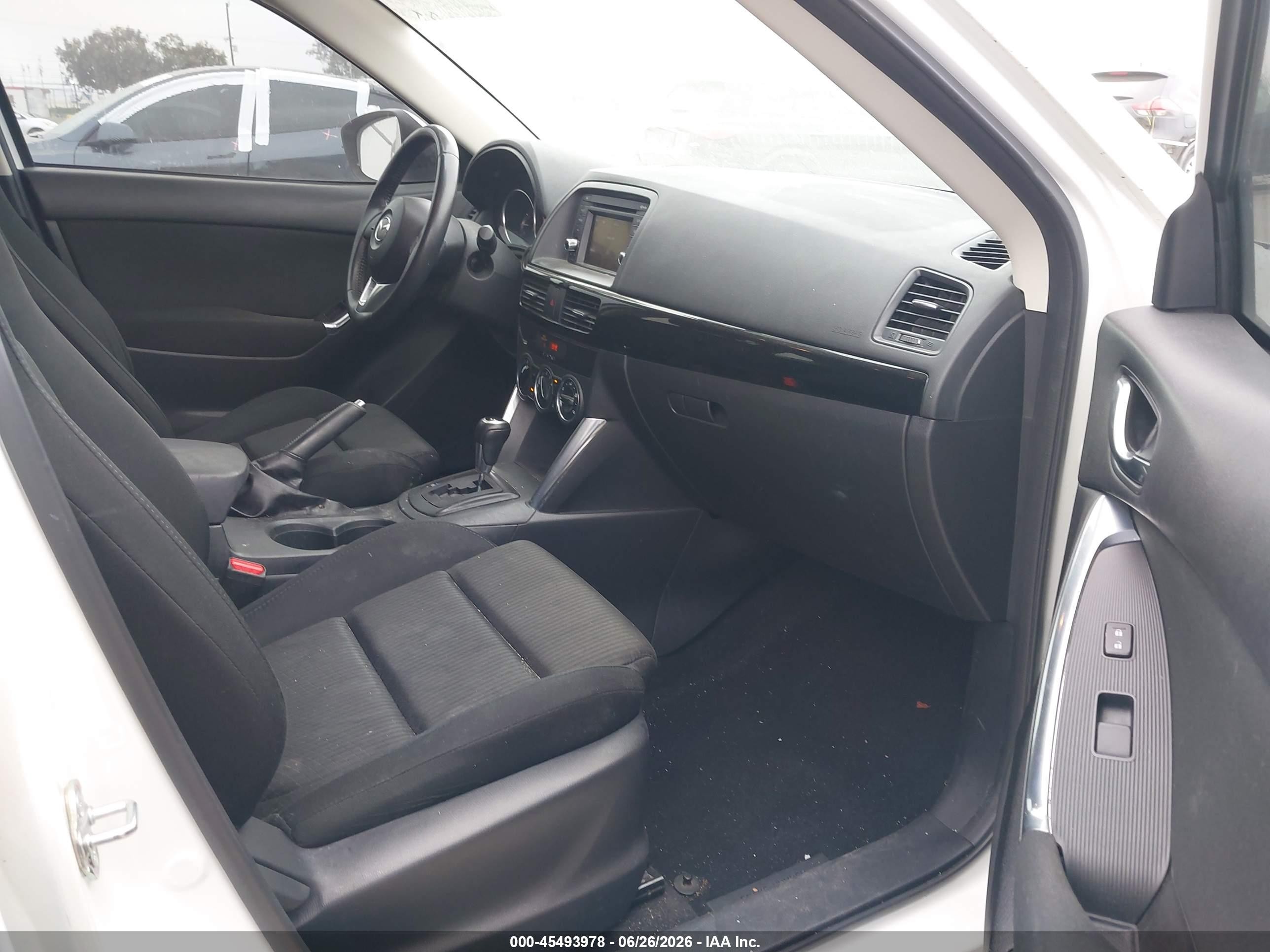 2013 Mazda Cx-5 Touring White vin: JM3KE2CE8D0151307
