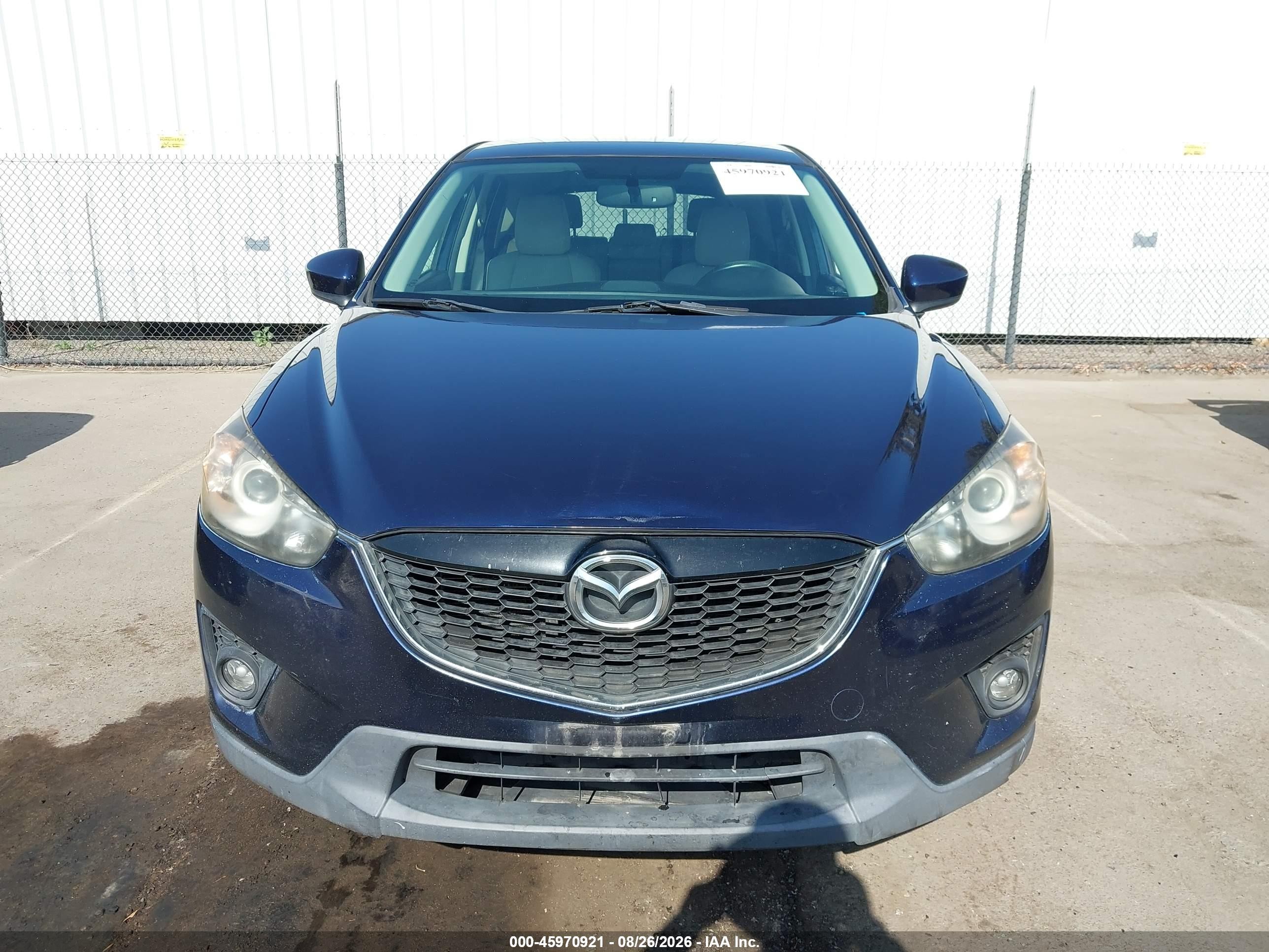 2013 Mazda Cx-5 Touring Blue vin: JM3KE2CE9D0105467