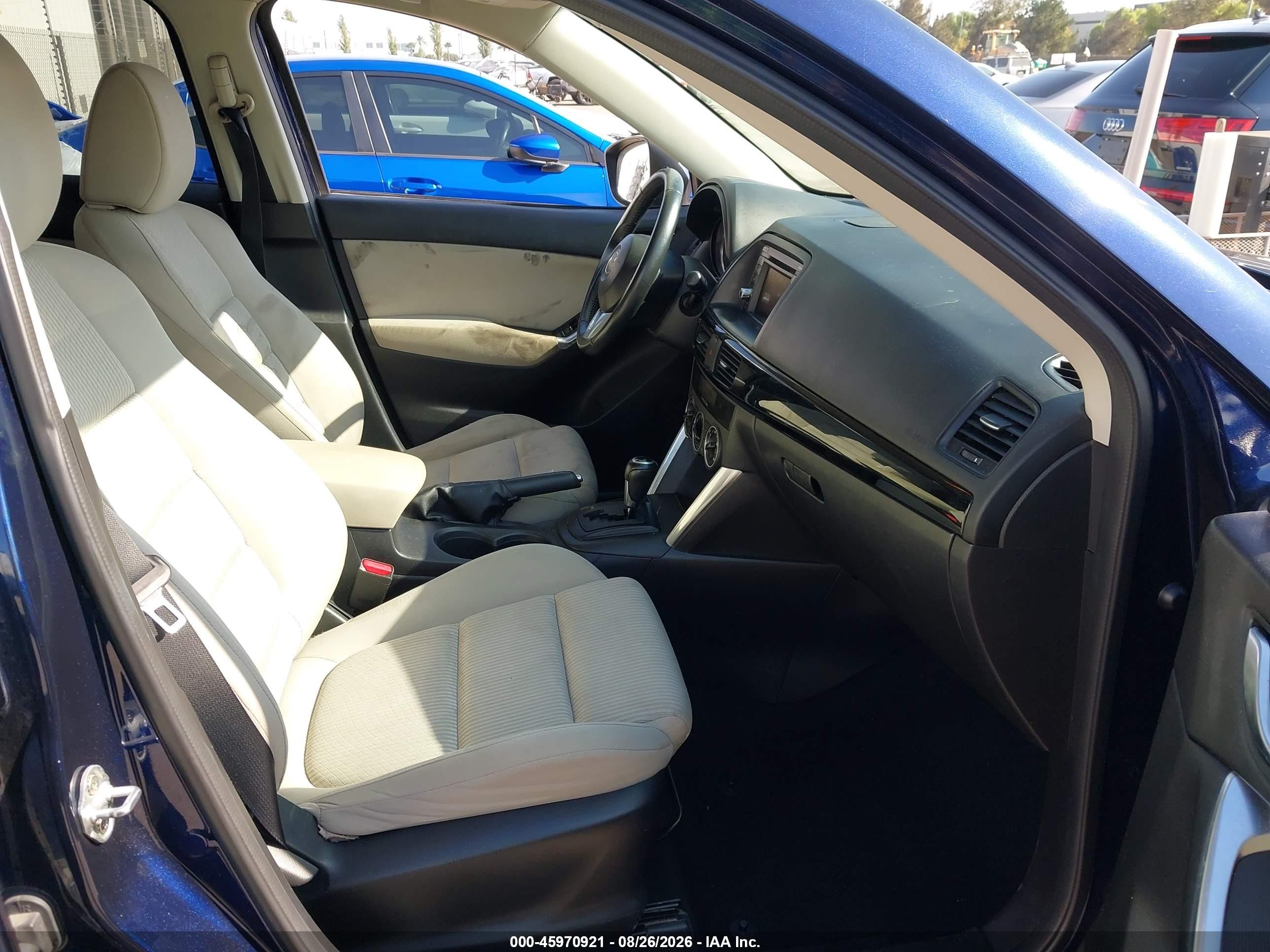 2013 Mazda Cx-5 Touring Blue vin: JM3KE2CE9D0105467