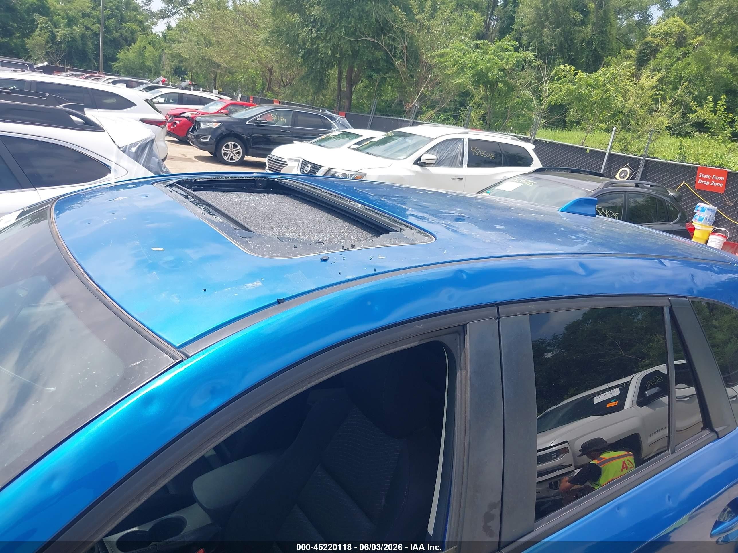 2013 Mazda Cx-5 Touring Blue vin: JM3KE2CE9D0114251