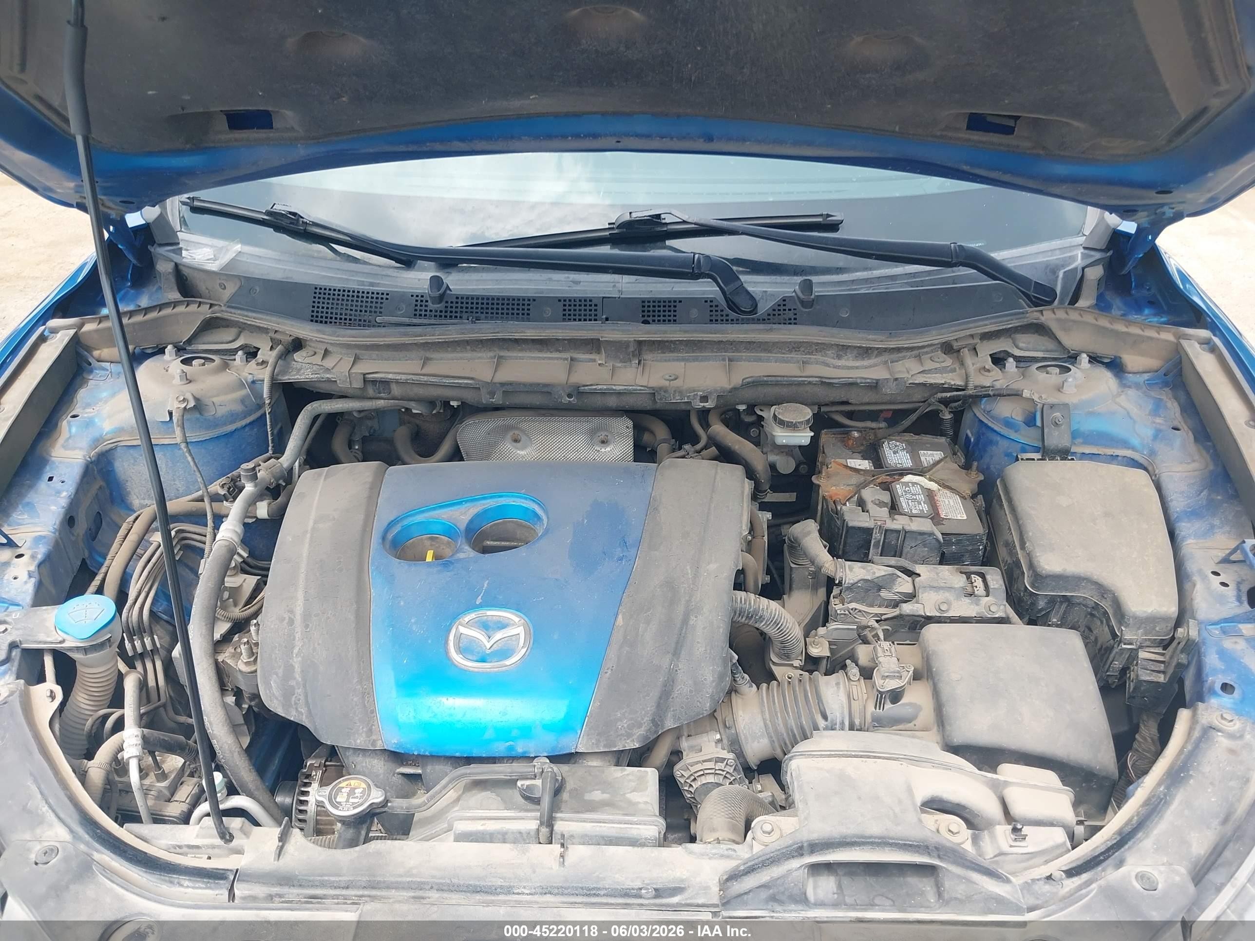 2013 Mazda Cx-5 Touring Blue vin: JM3KE2CE9D0114251
