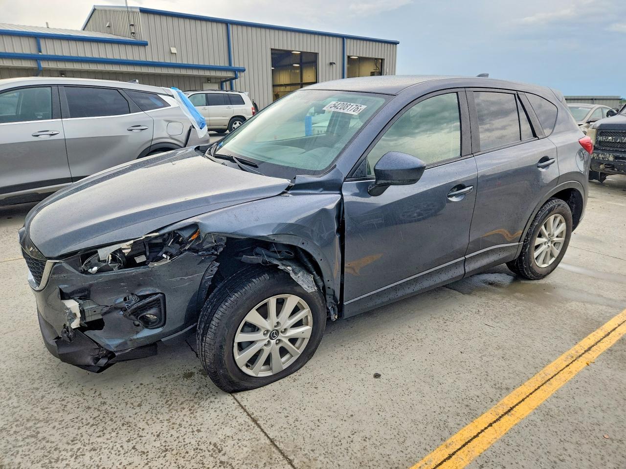 2013 Mazda Cx-5 Touring Blue vin: JM3KE2CEXD0136257