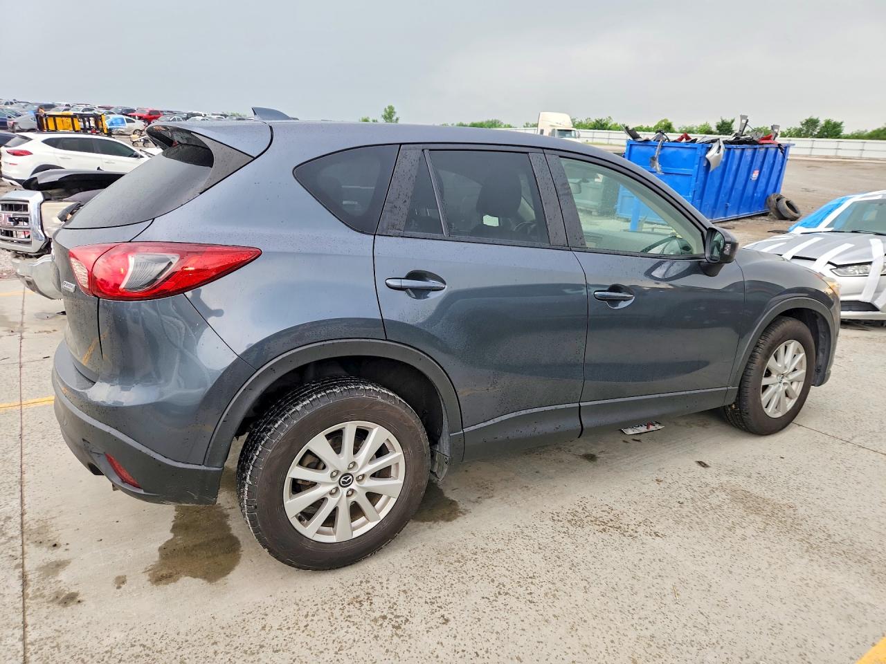 2013 Mazda Cx-5 Touring Blue vin: JM3KE2CEXD0136257