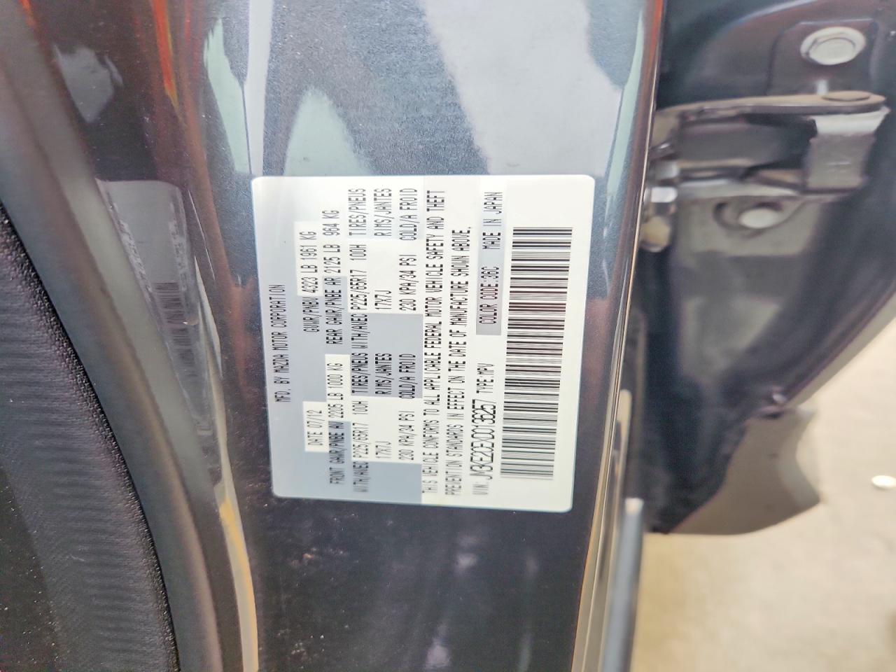 2013 Mazda Cx-5 Touring Blue vin: JM3KE2CEXD0136257